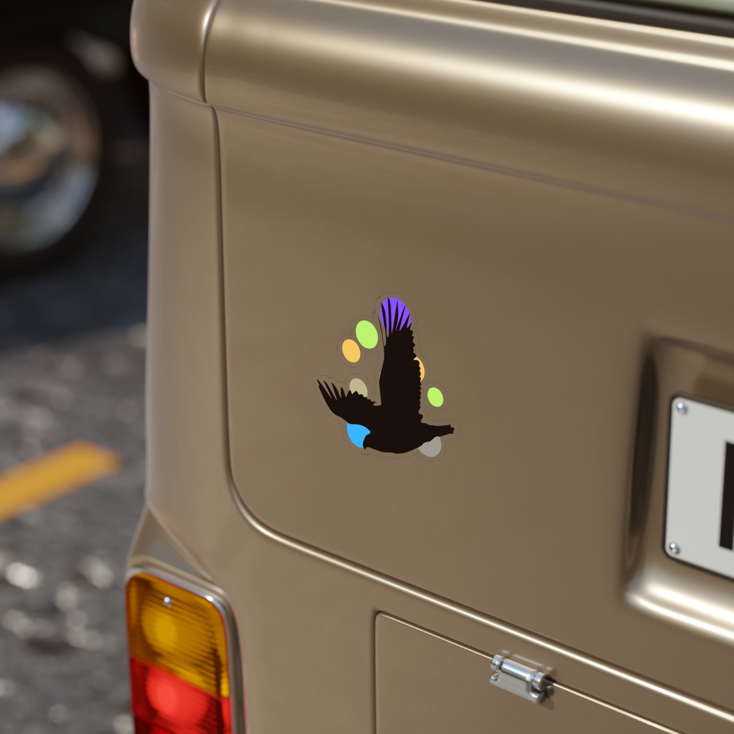 Sticker | Anti Bird Strike Window Sticker, Transparent - Falcon