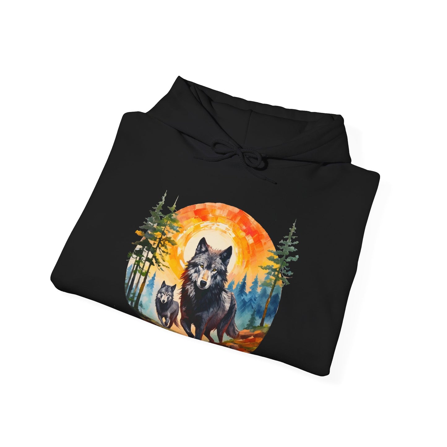 Grey Wolves - Hooded Sweatshirt