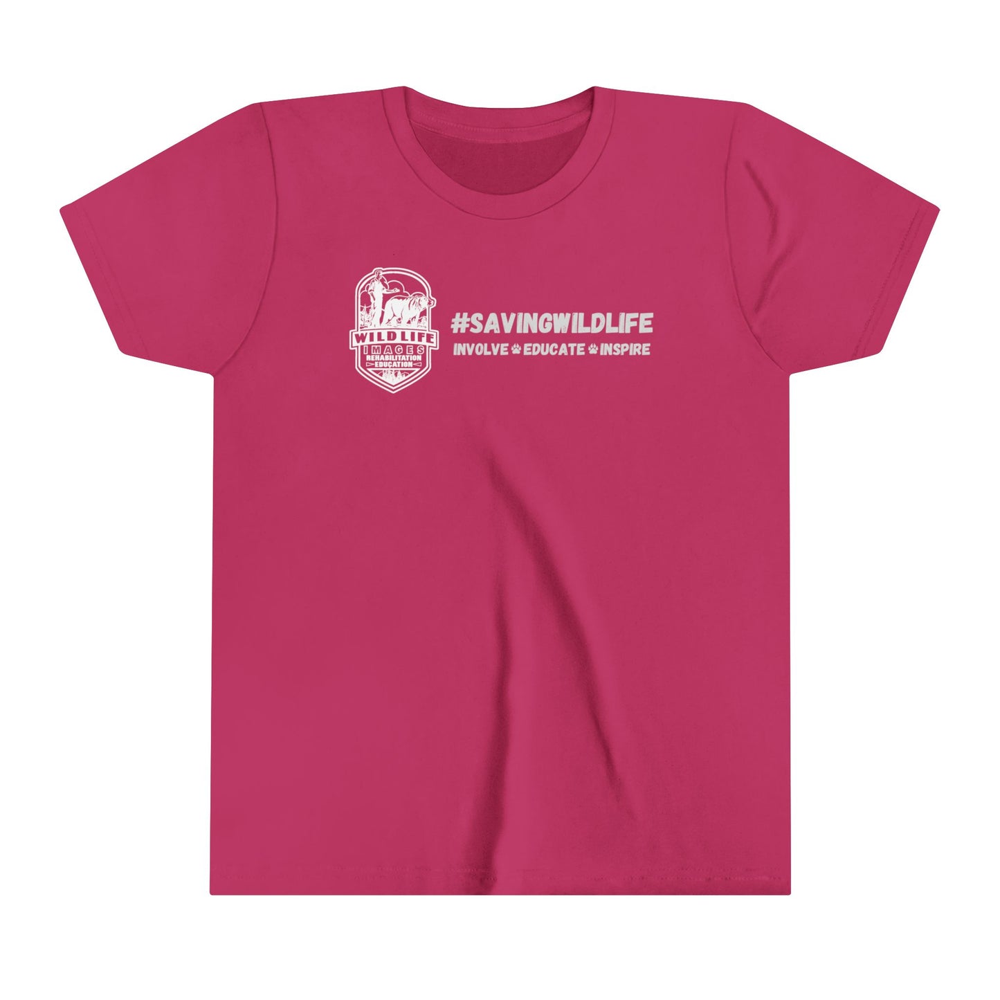 #Saving Wildlife - Youth Short Sleeve Tee