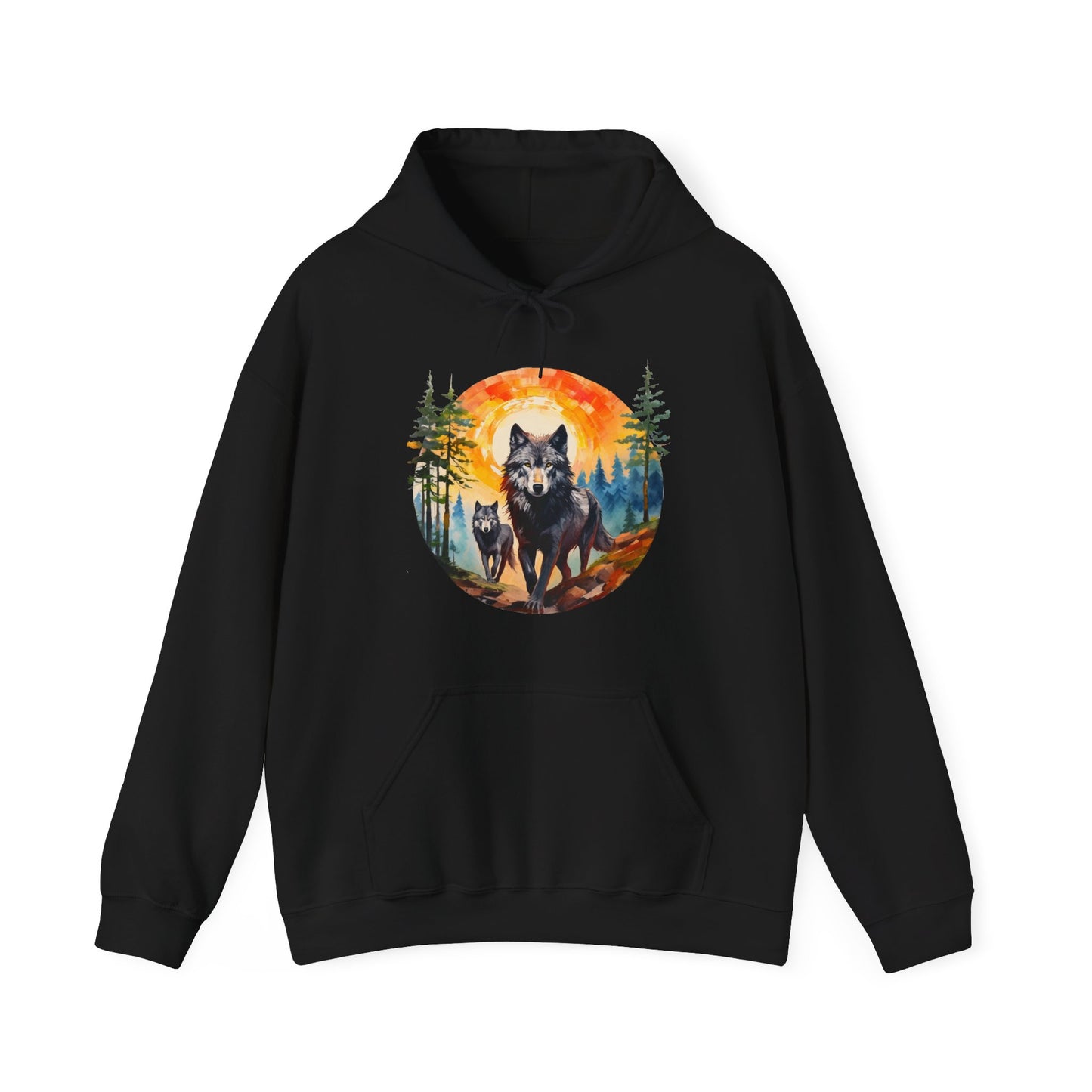 Grey Wolves - Hooded Sweatshirt