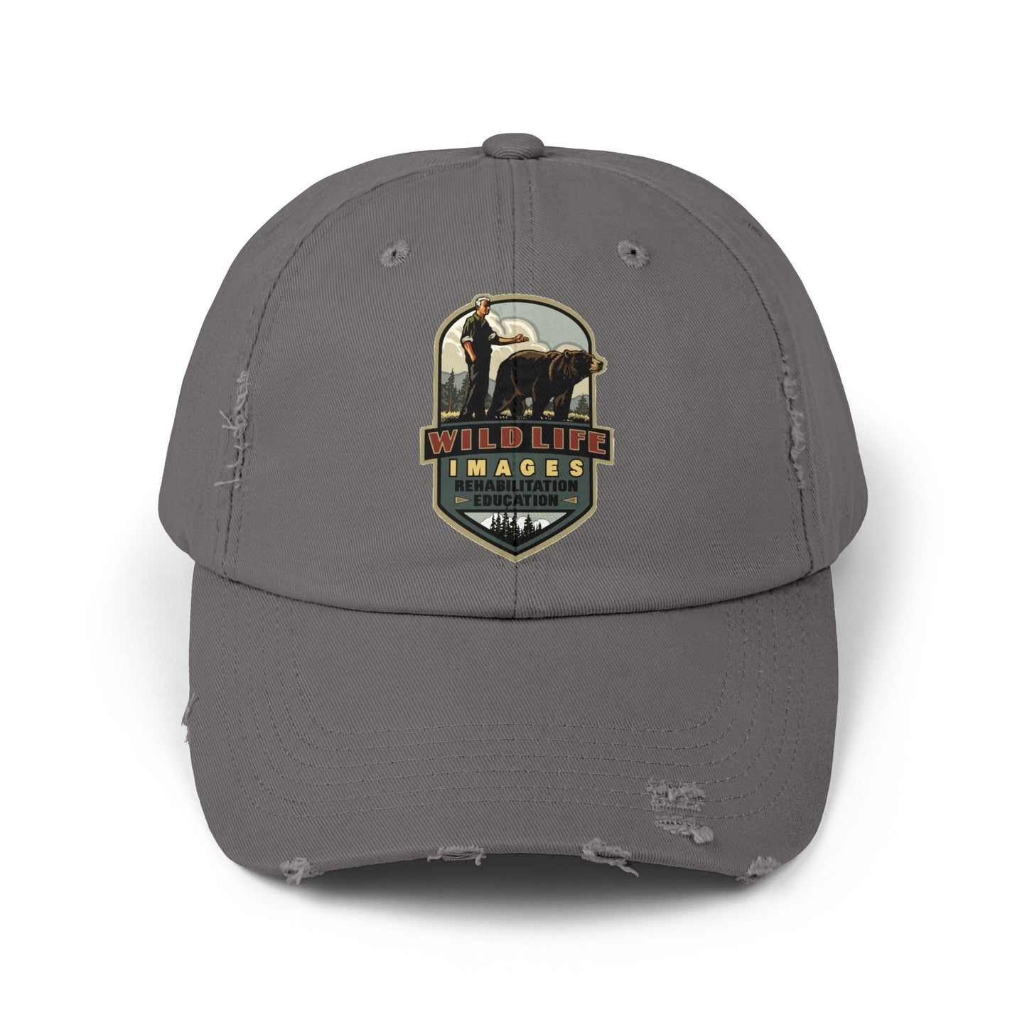 Logo - Distressed Cap