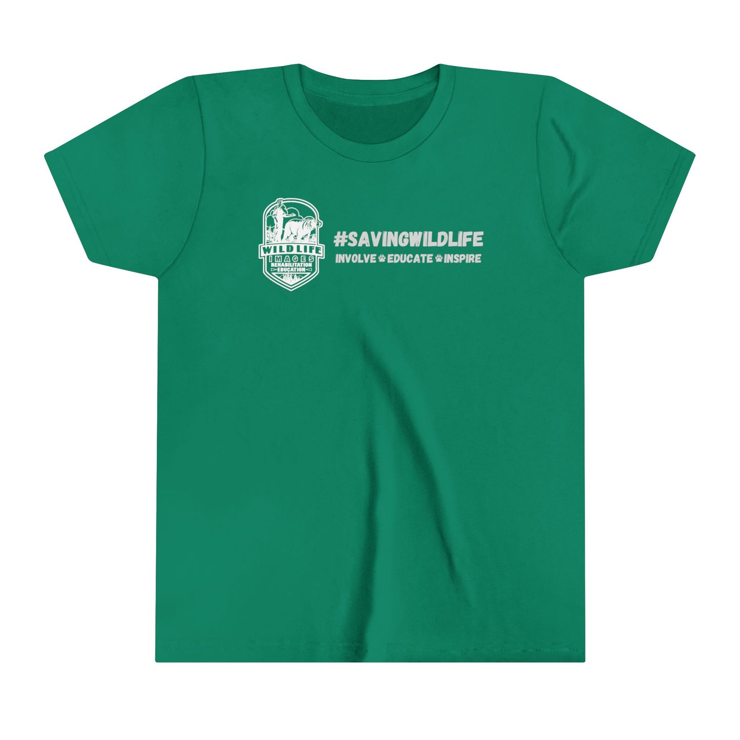 #Saving Wildlife - Youth Short Sleeve Tee