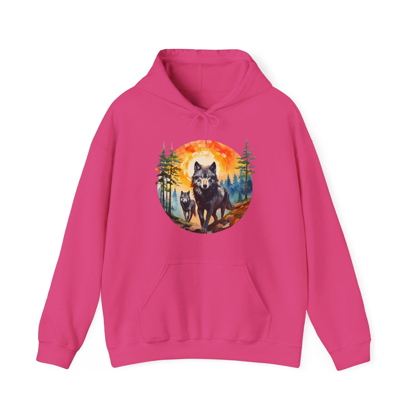 Grey Wolves - Hooded Sweatshirt