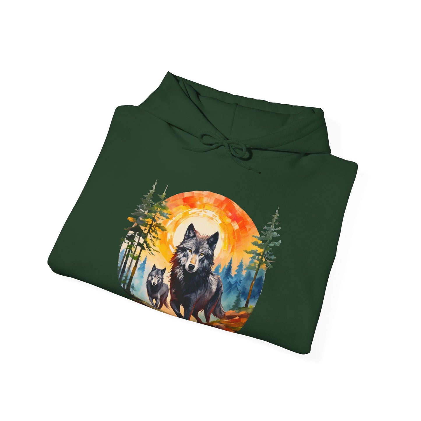 Grey Wolves - Hooded Sweatshirt