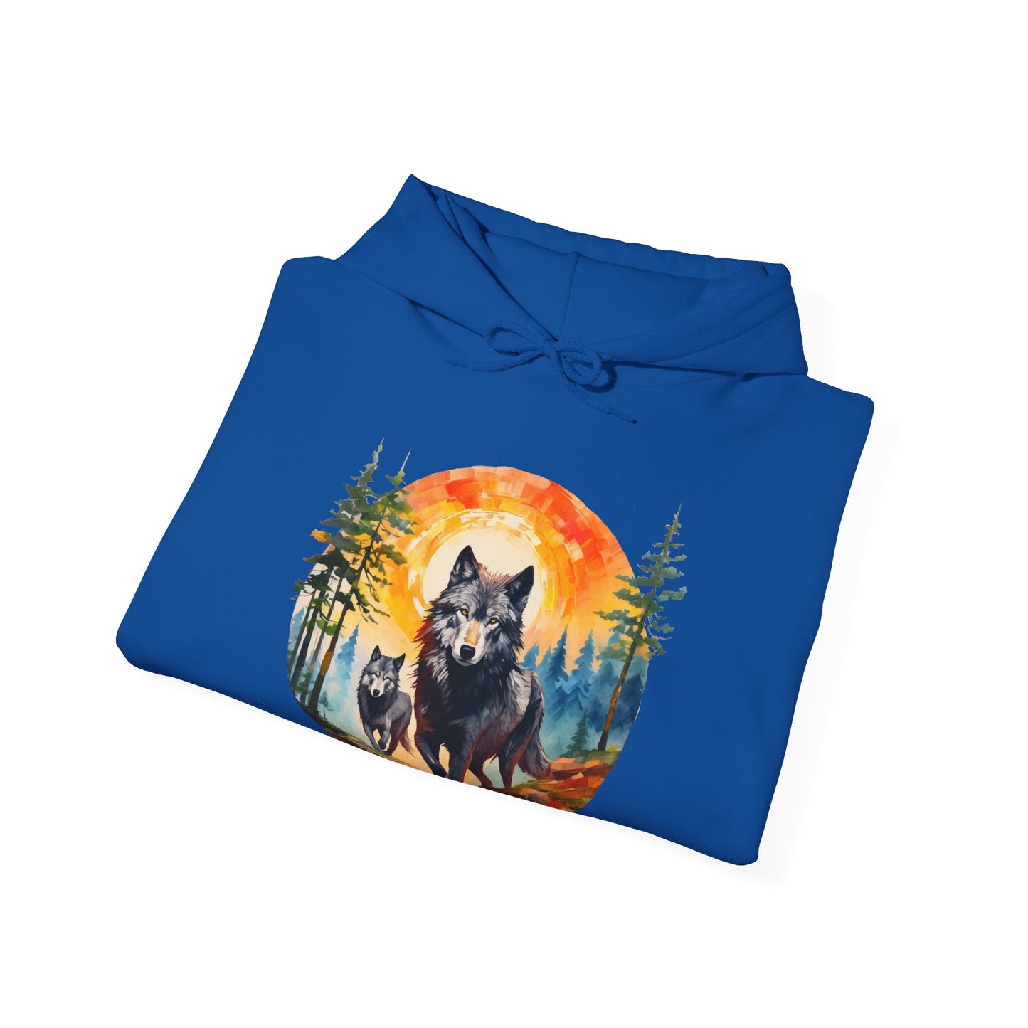 Grey Wolves - Hooded Sweatshirt