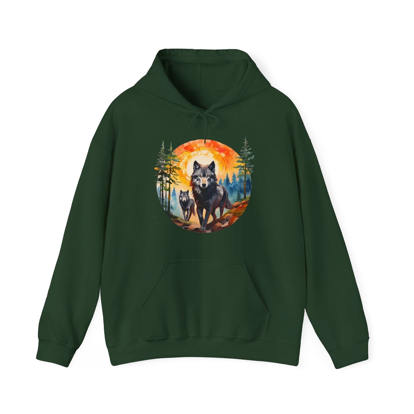 Grey Wolves - Hooded Sweatshirt