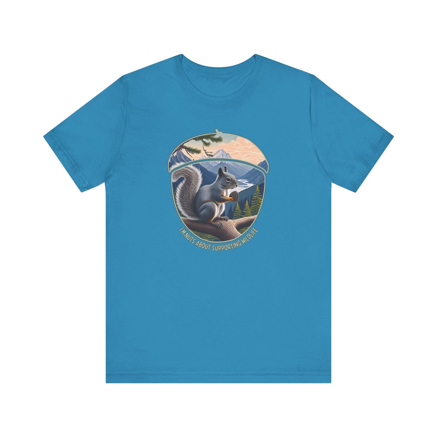 I'm nuts about supporting wildlife tee