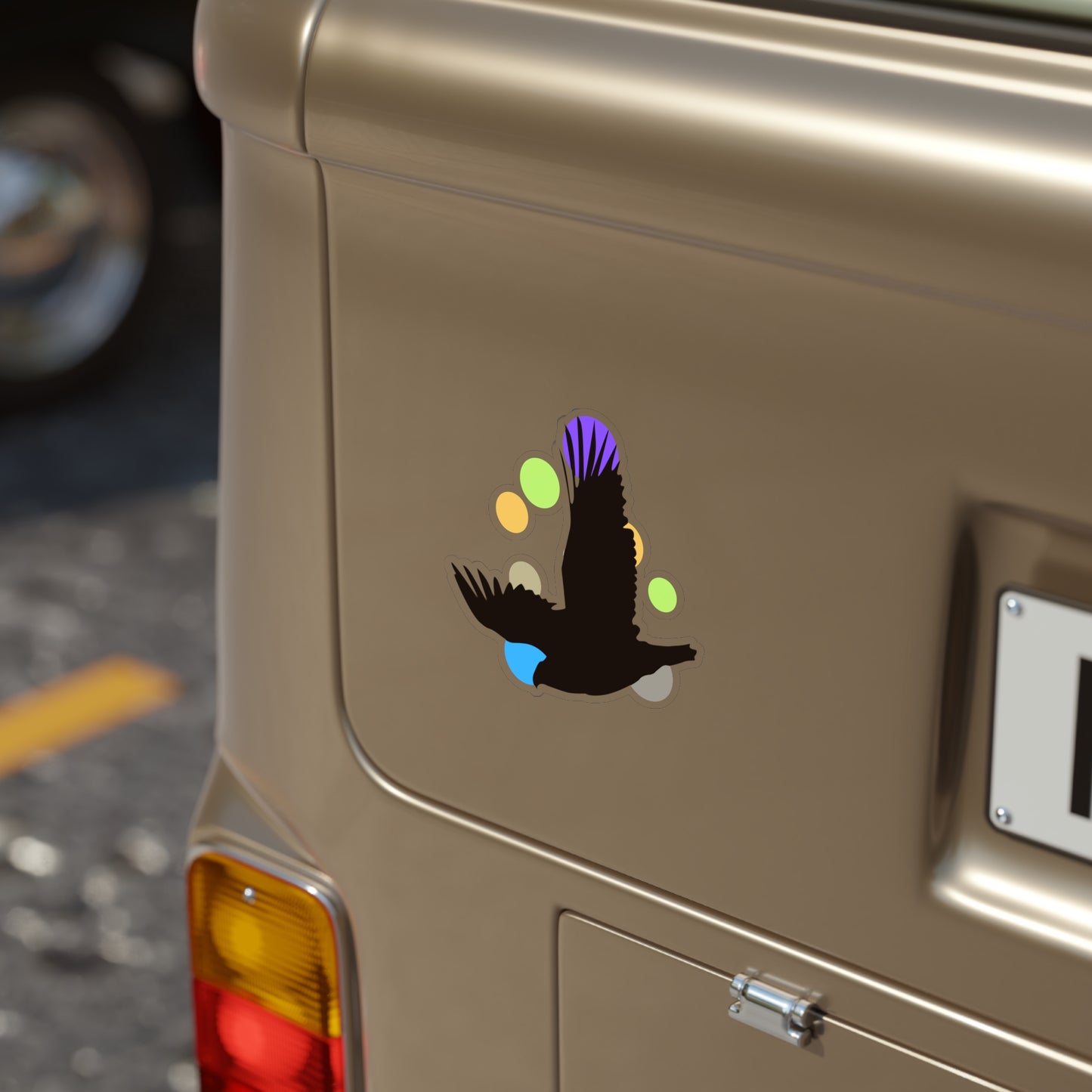 Sticker | Anti Bird Strike Window Sticker, Transparent - Falcon