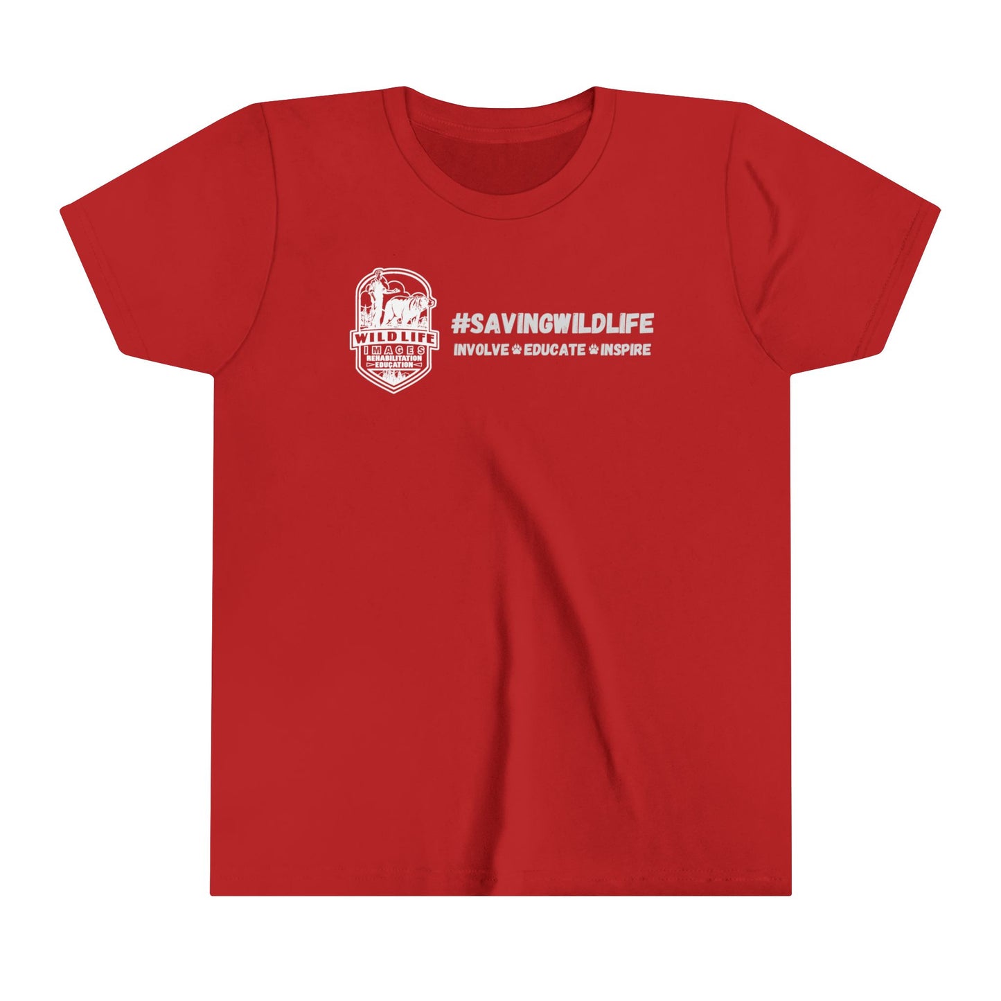 #Saving Wildlife - Youth Short Sleeve Tee