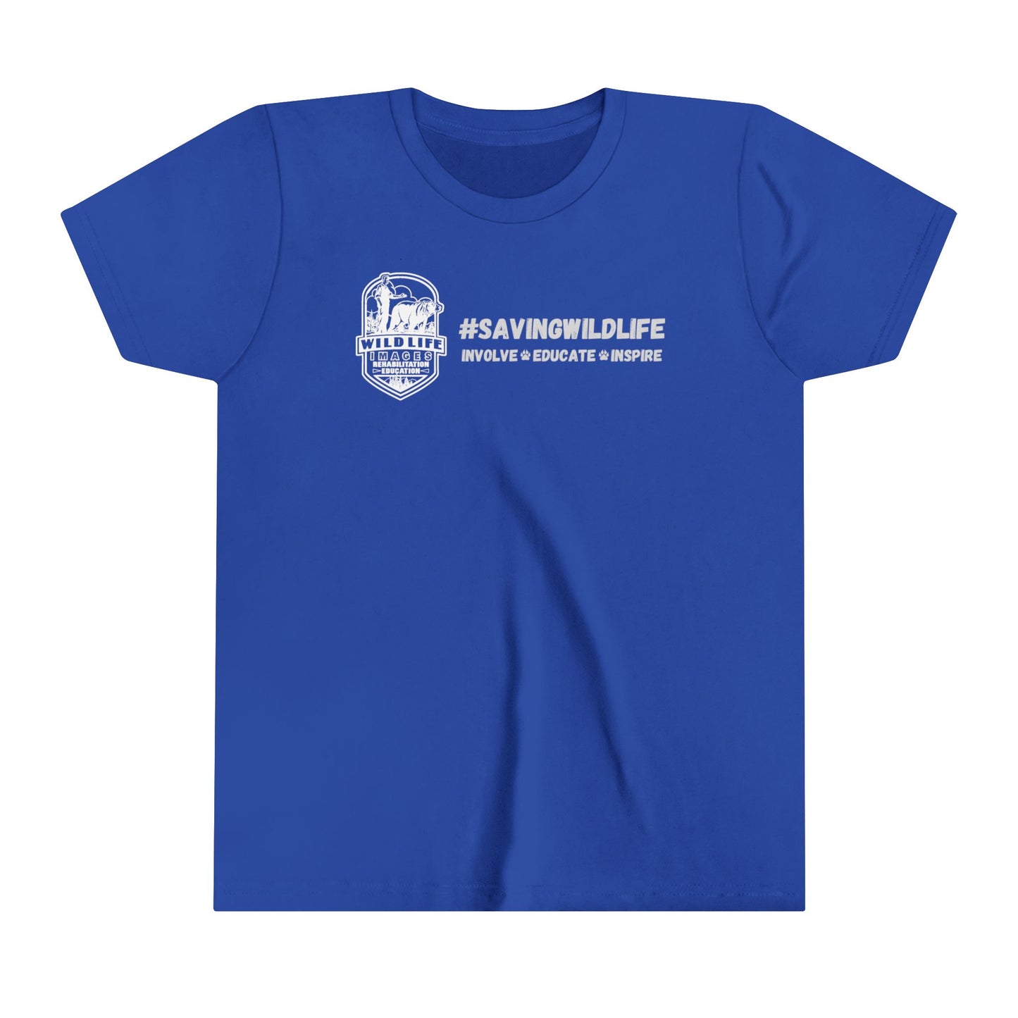 #Saving Wildlife - Youth Short Sleeve Tee