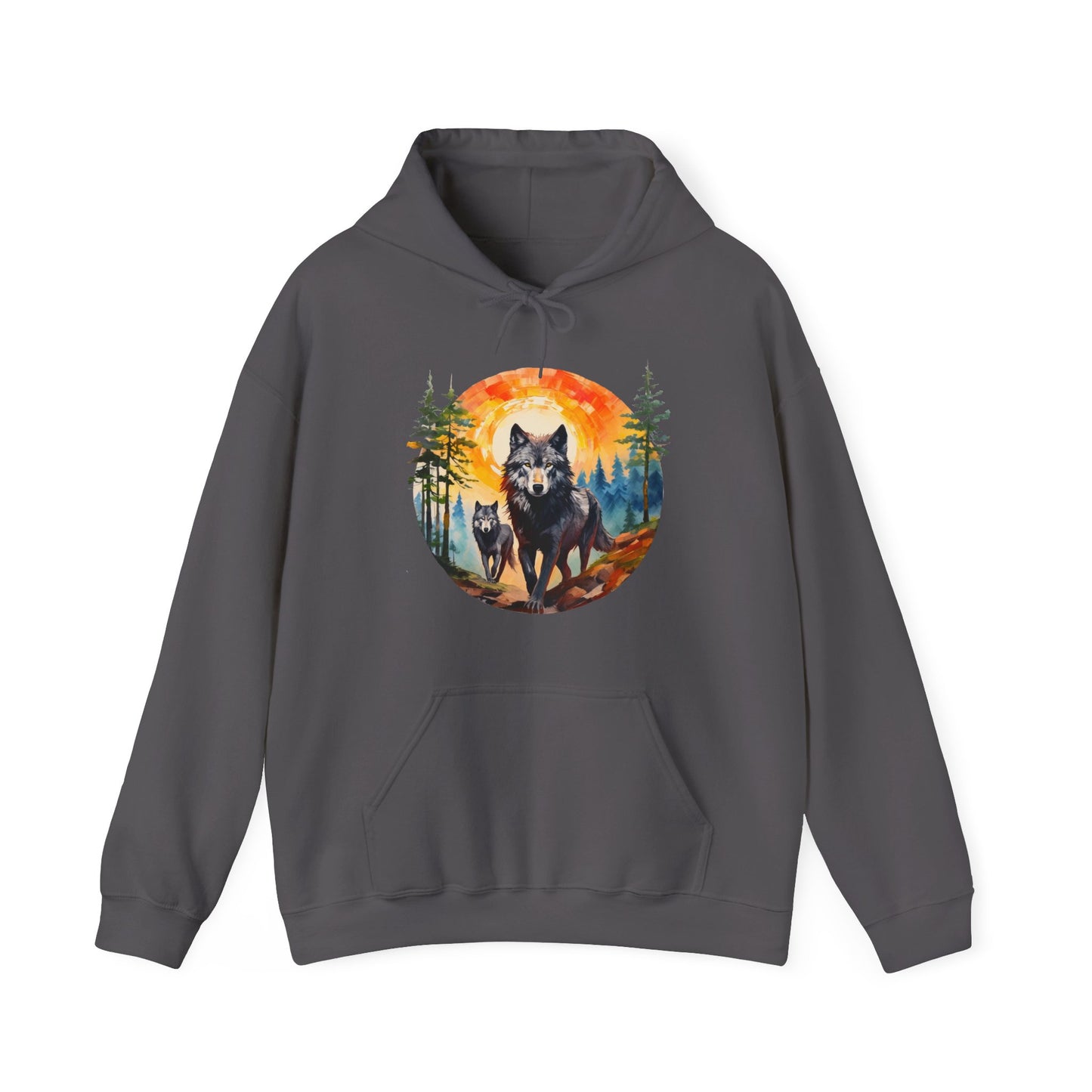 Grey Wolves - Hooded Sweatshirt