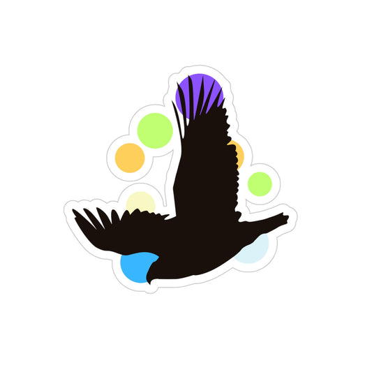 Sticker | Anti Bird Strike Window Sticker, Transparent - Falcon