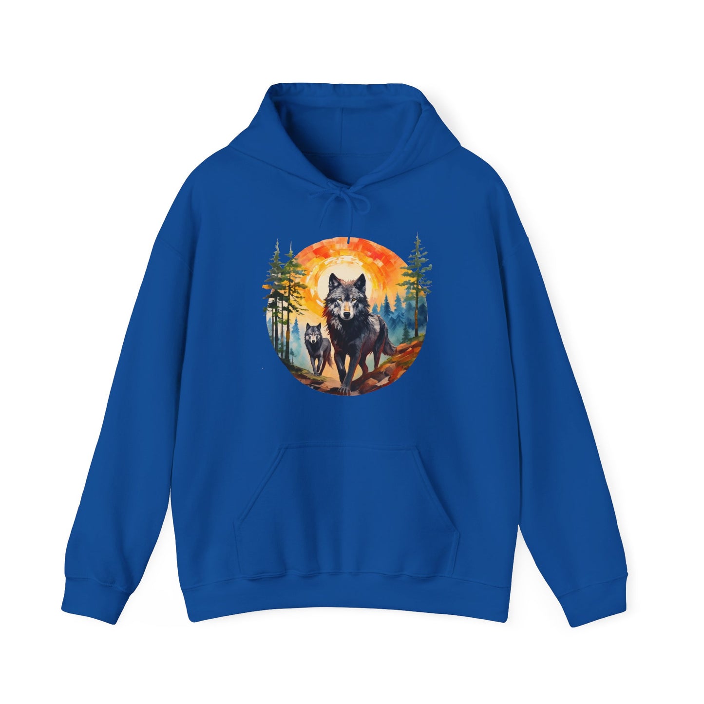 Grey Wolves - Hooded Sweatshirt