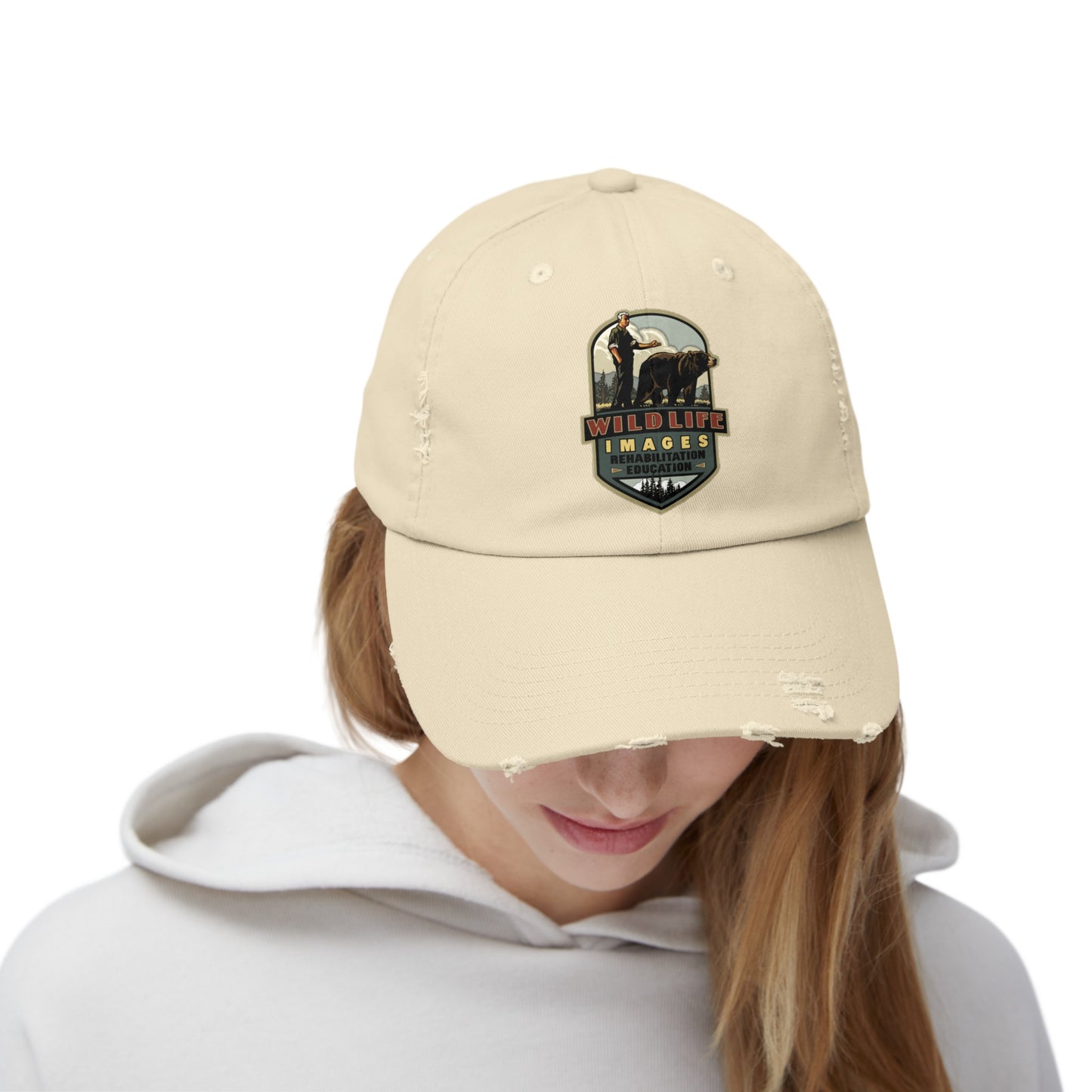 Logo - Distressed Cap