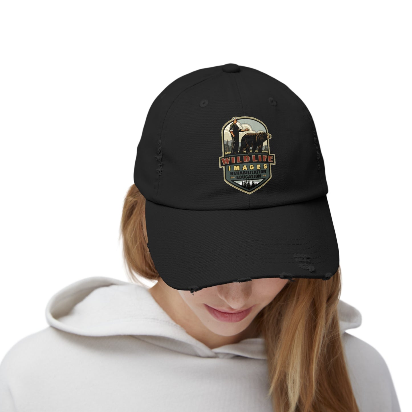 Logo - Distressed Cap