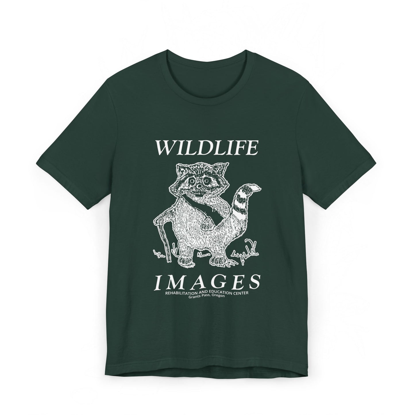 Saving Wildlife - Raccoon Print
