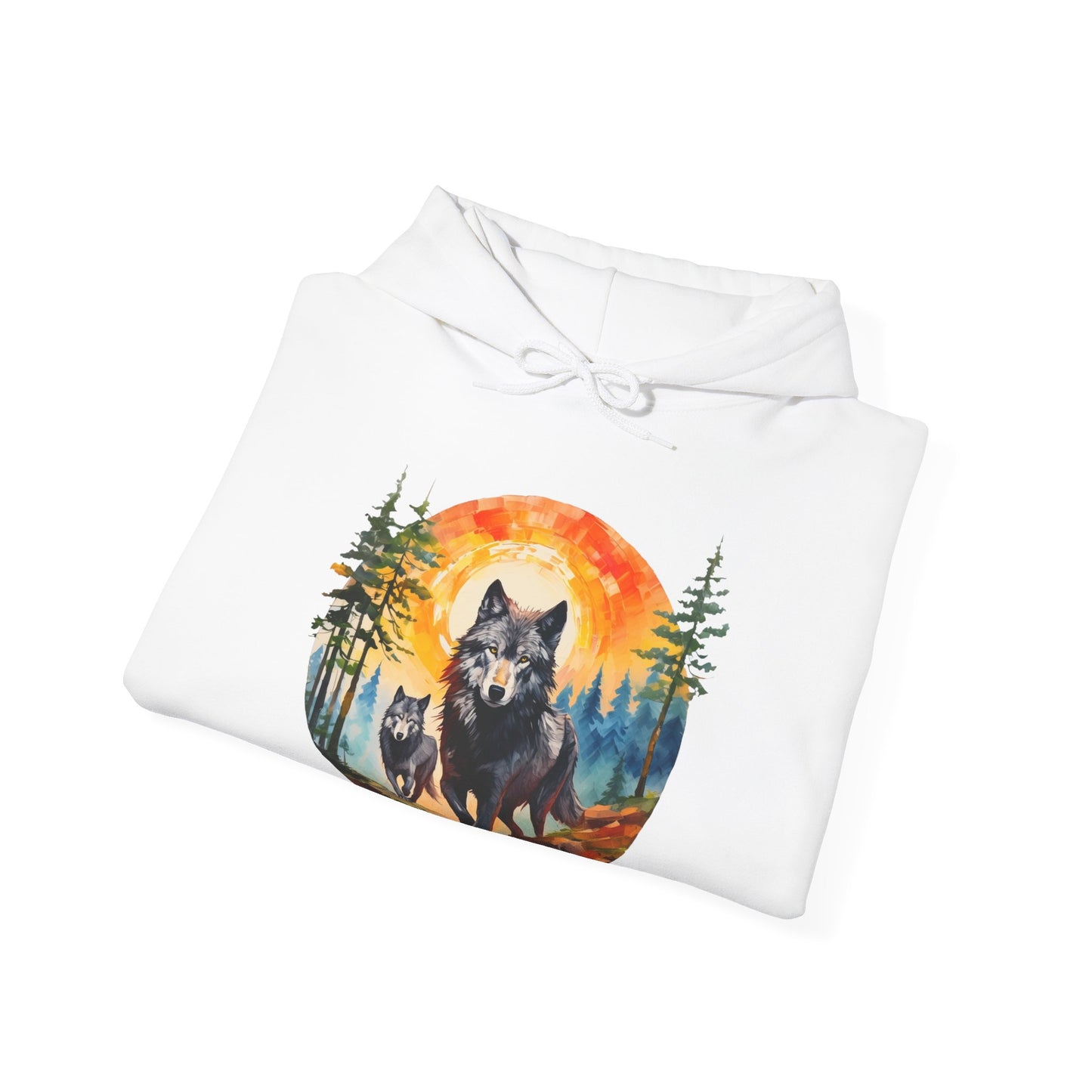 Grey Wolves - Hooded Sweatshirt
