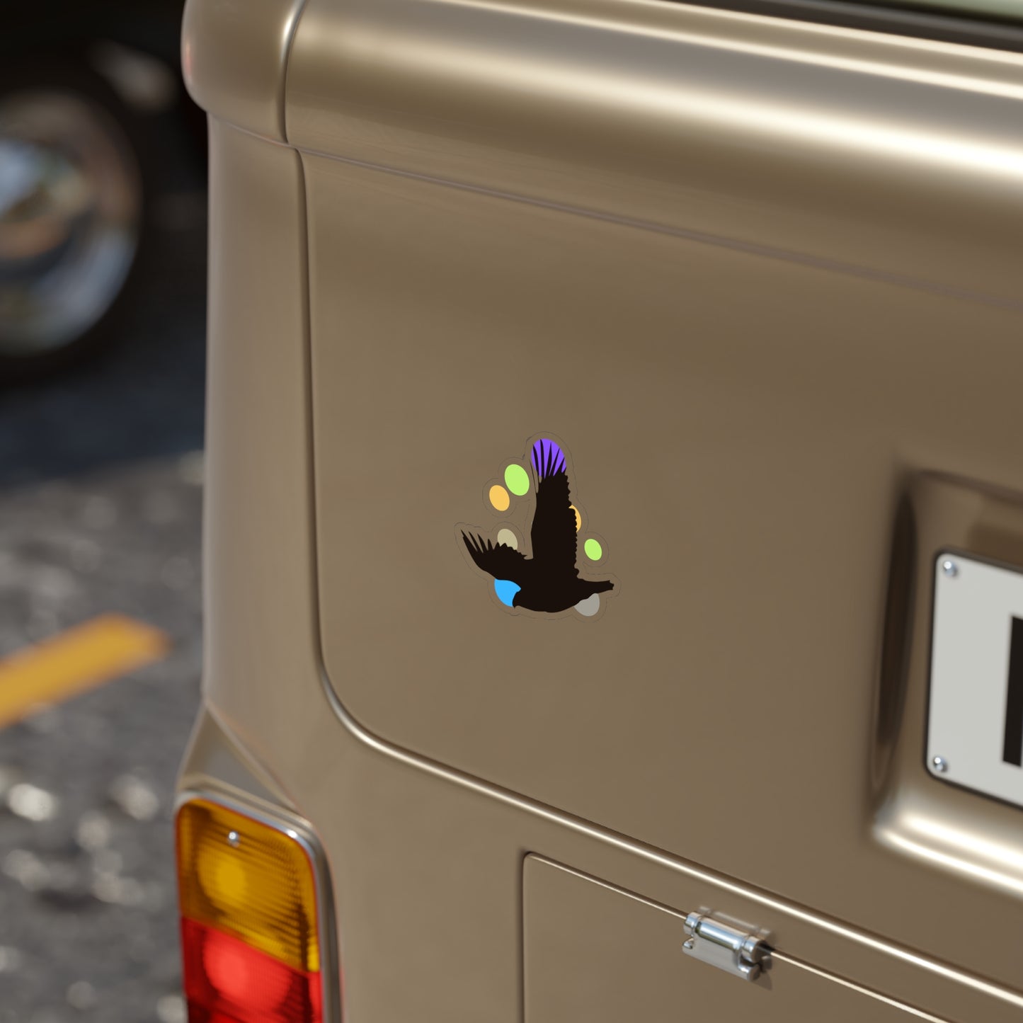 Sticker | Anti Bird Strike Window Sticker, Transparent - Falcon