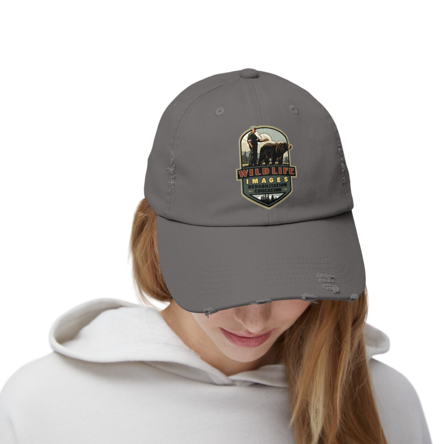 Logo - Distressed Cap