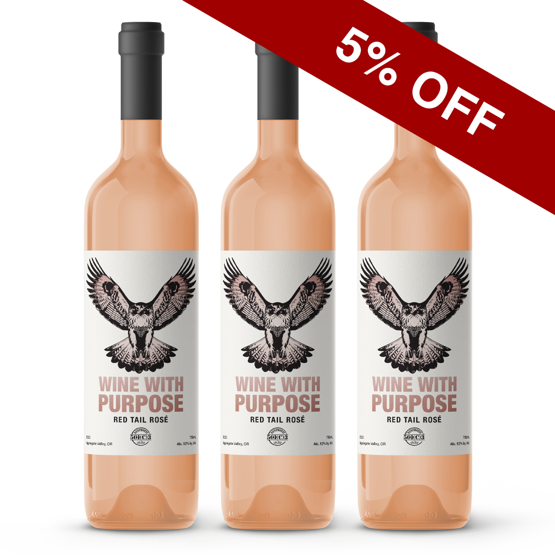Red Tail Rosé x3