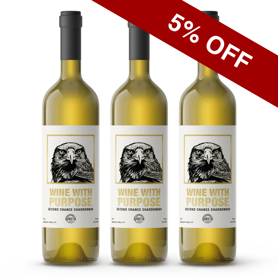 Second Chance Chardonnay x3 - 5% Off!