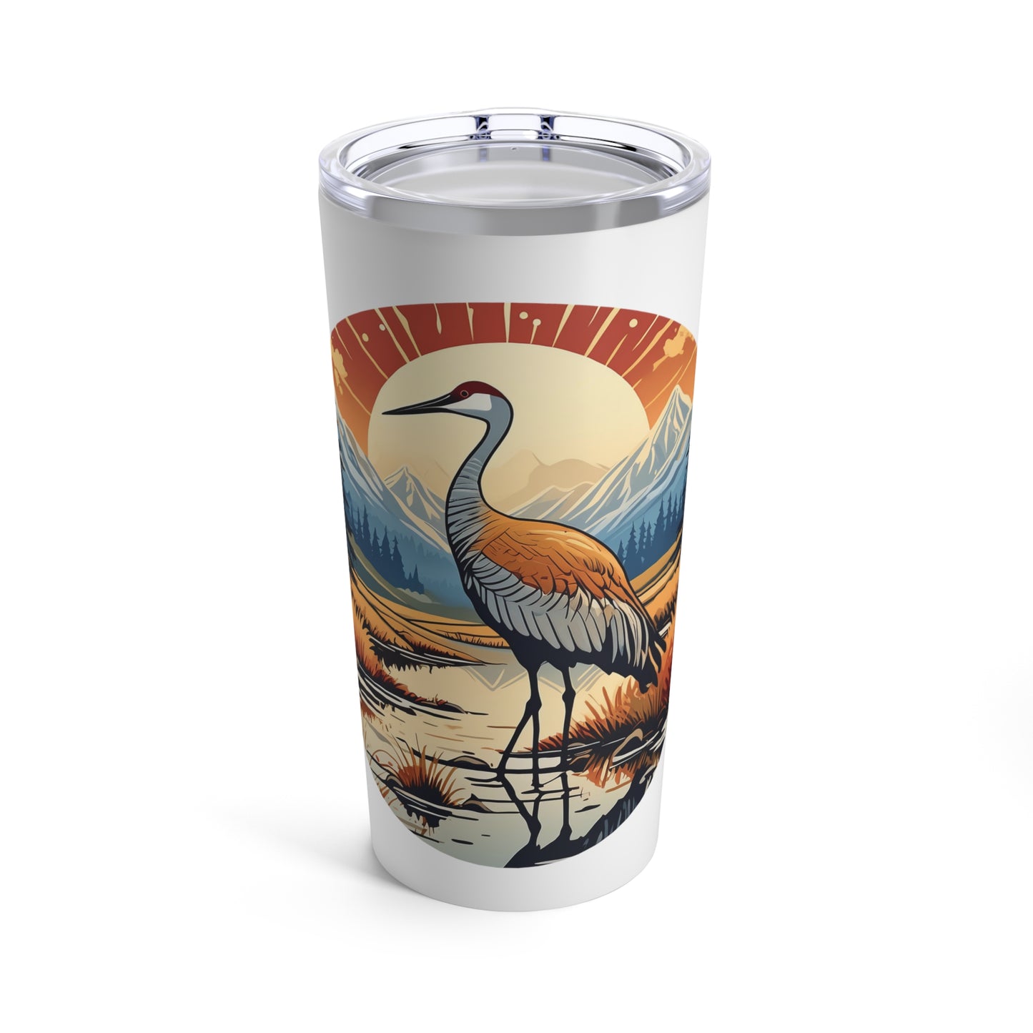 Sandhill Crane Tumbler 20oz