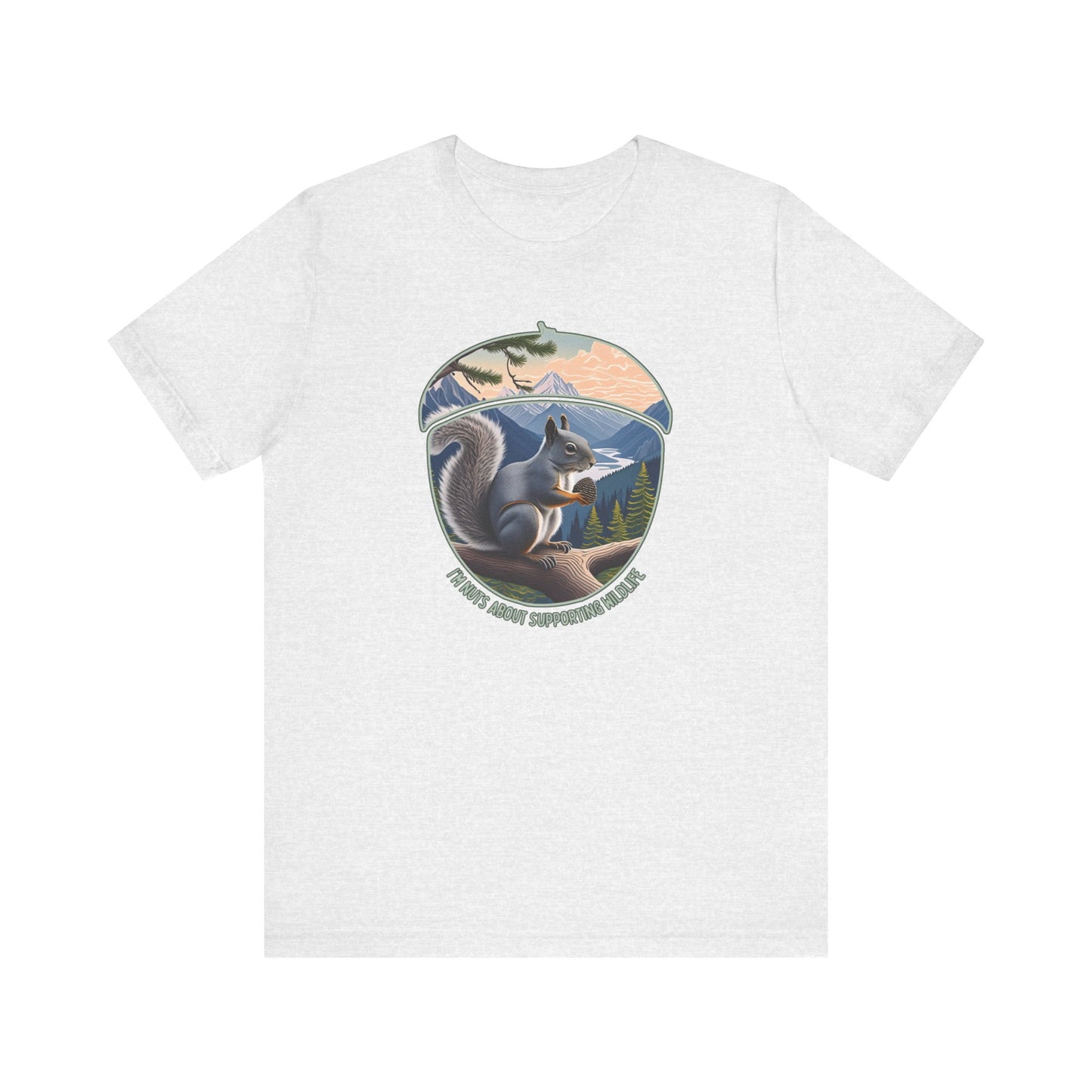 I'm nuts about supporting wildlife tee