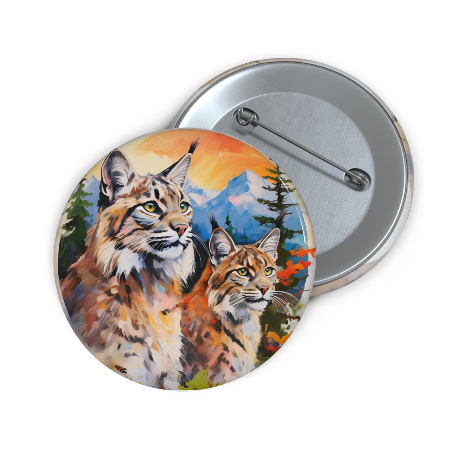 Bobcats - Pin Button