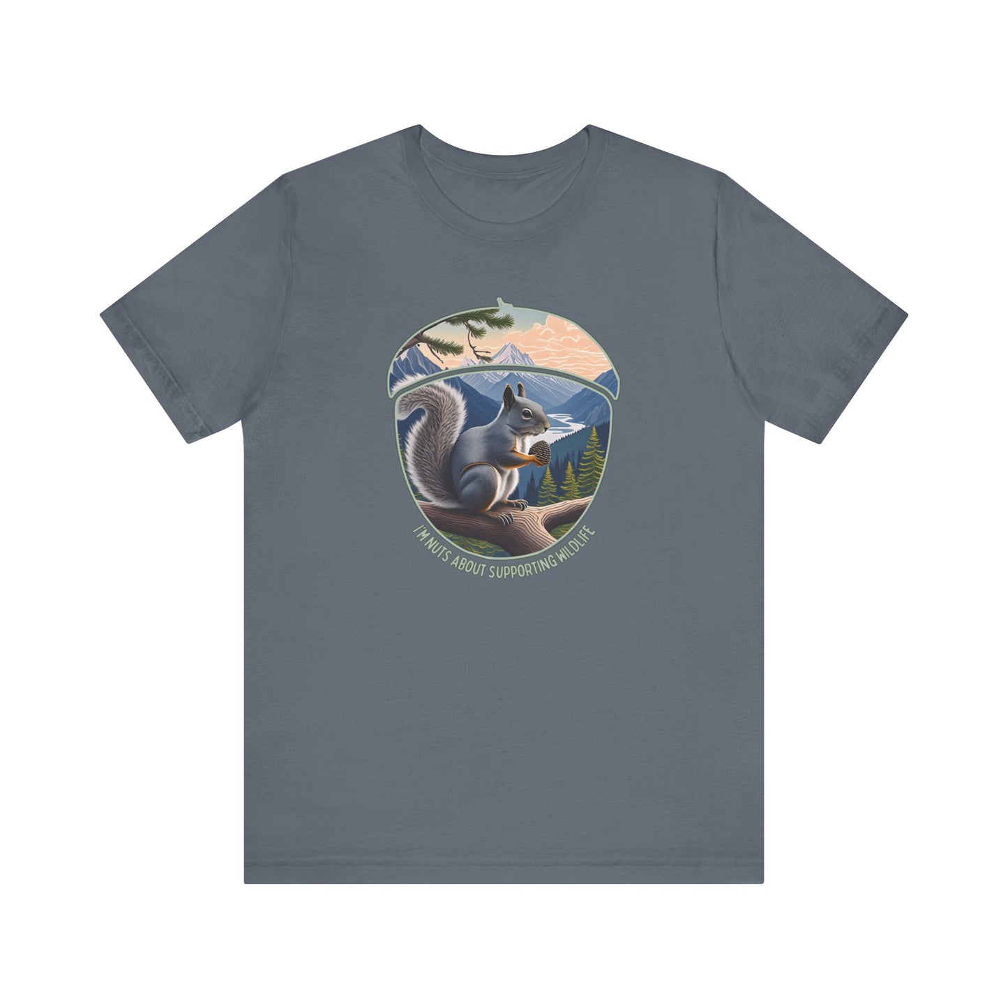 I'm nuts about supporting wildlife tee