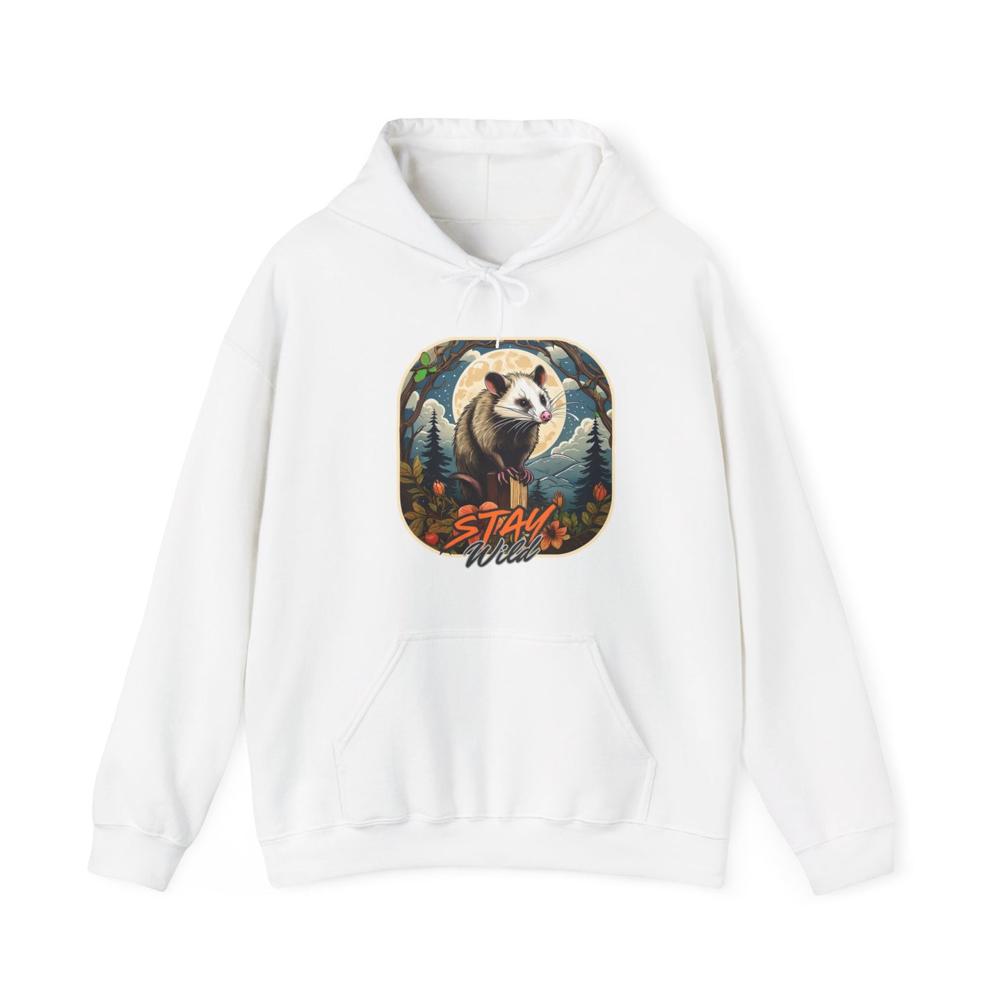 Stay Wild Opossum Hooded Sweatshirt