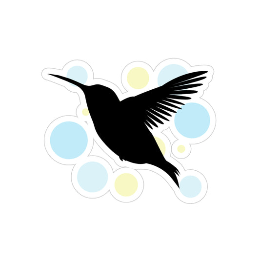 Sticker | Anti Bird Strike Window Sticker, Transparent - Humming bird