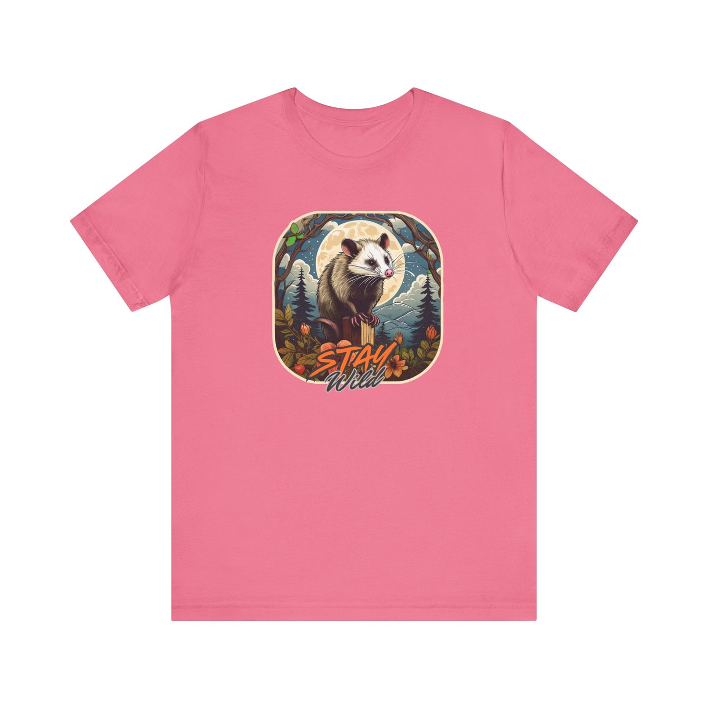 Stay Wild Opossum Short Sleeve Tee