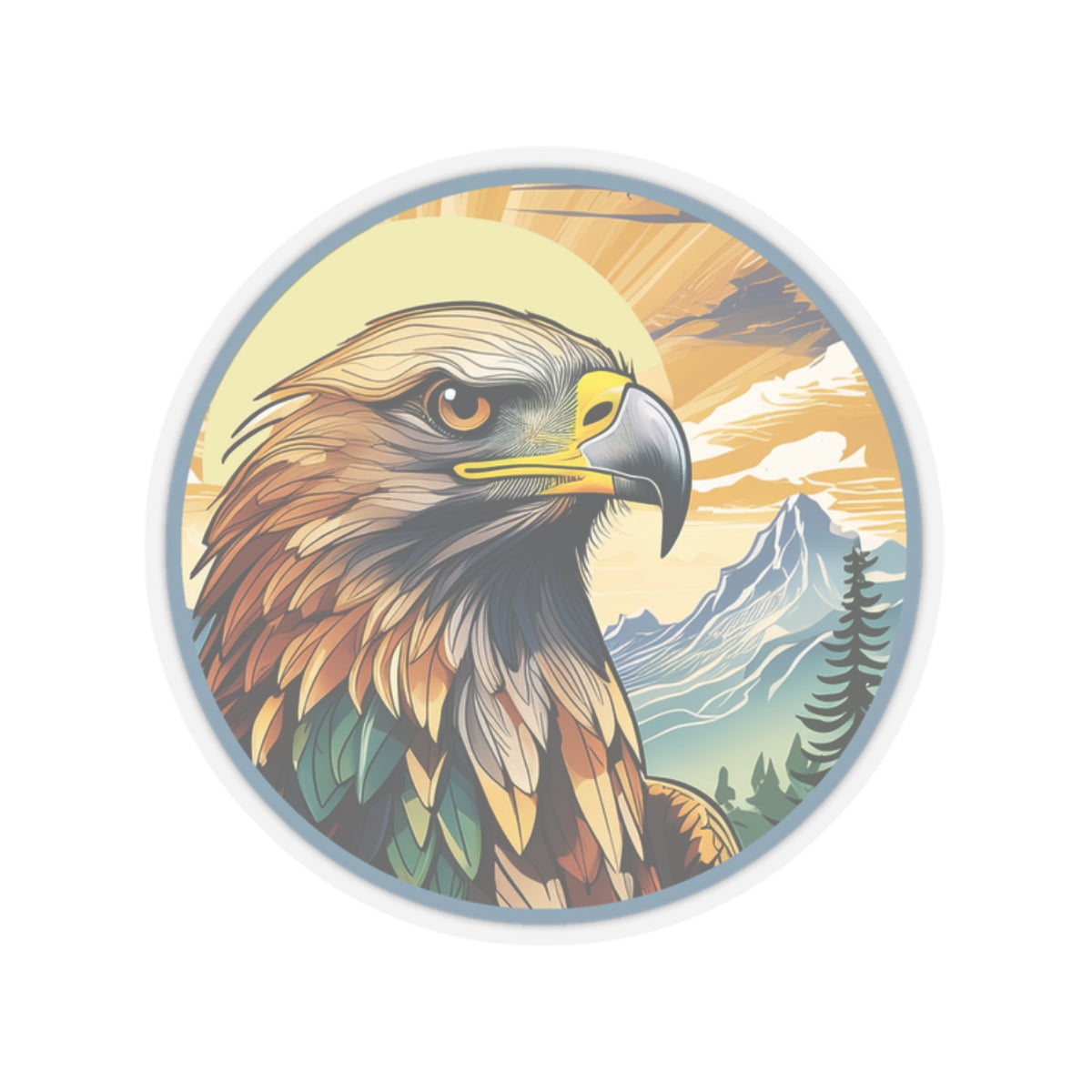 Golden Eagle Sticker