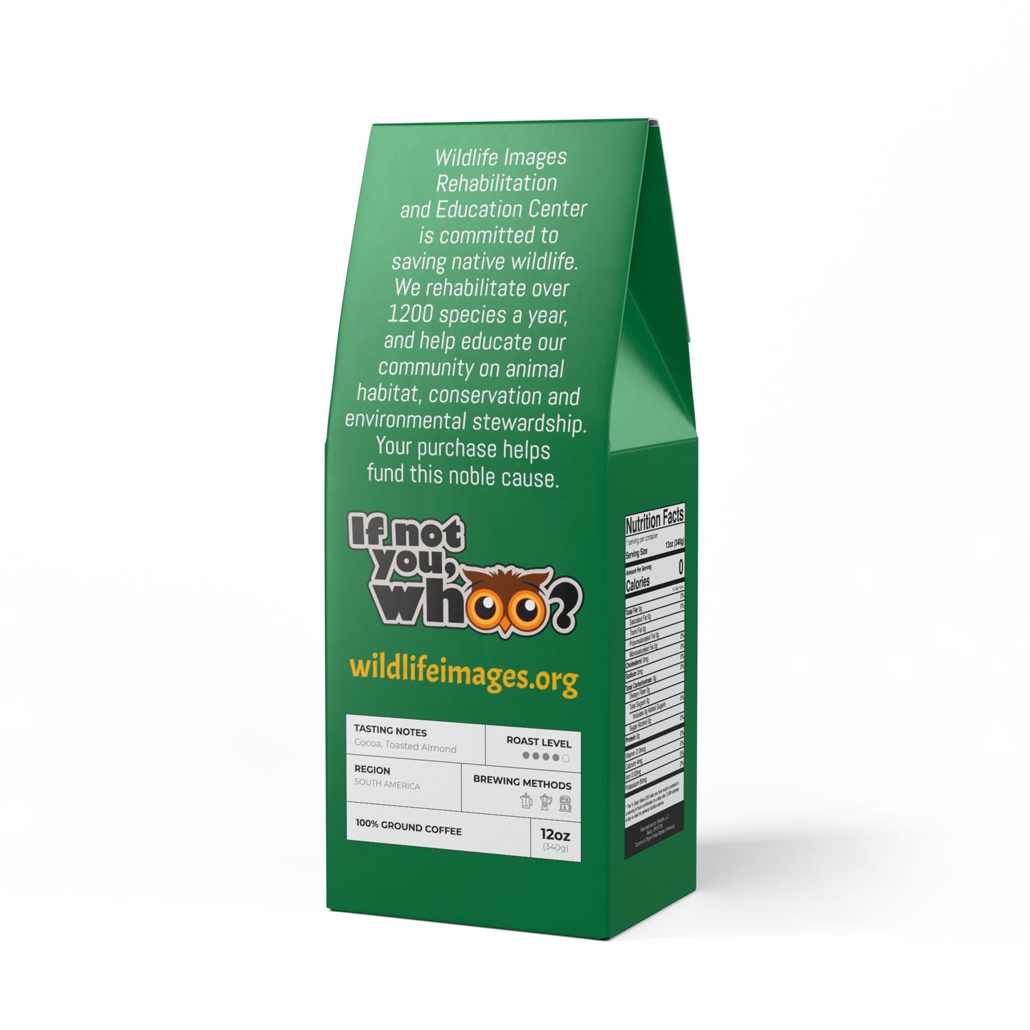 Wild Roast - Cascades Coffee Blend (Medium-Dark Roast)