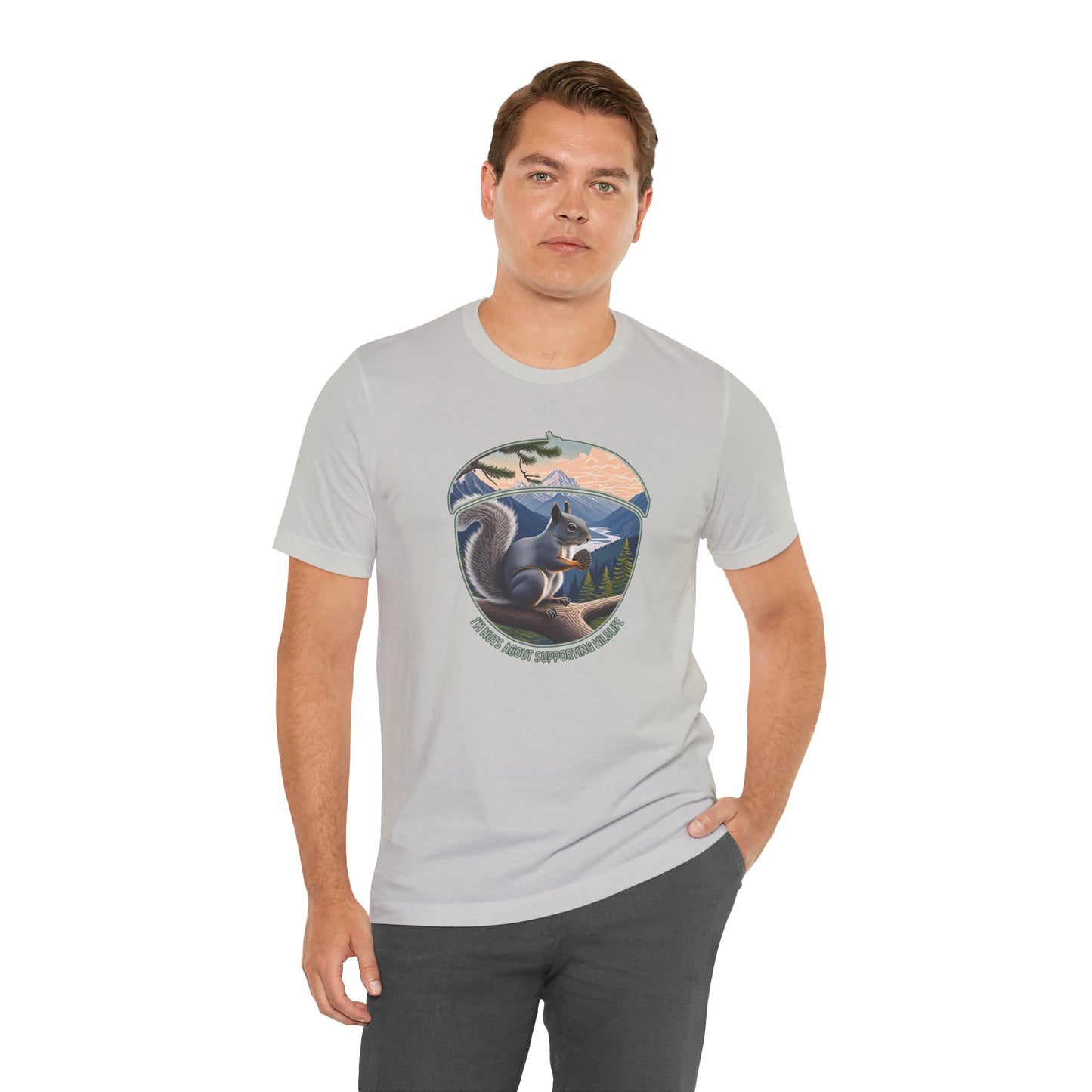 I'm nuts about supporting wildlife tee