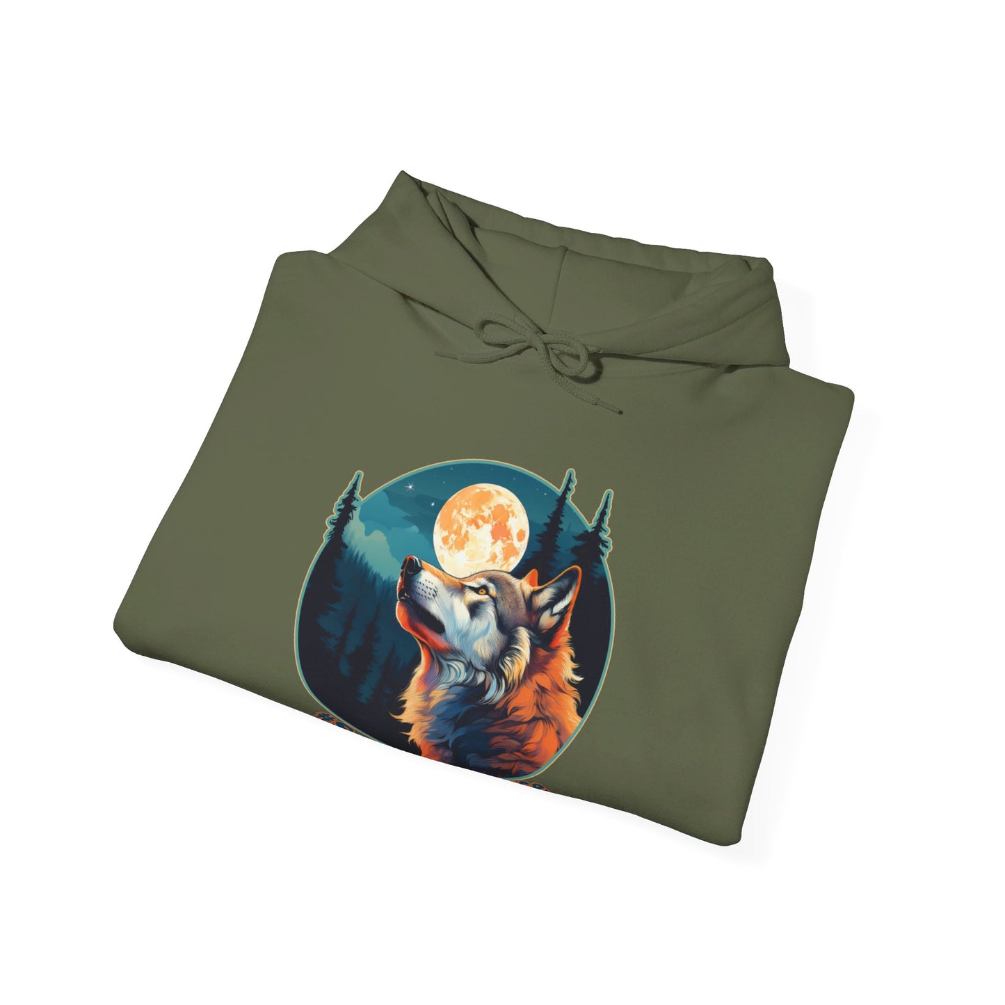 Wolf & Moon Unisex Heavy Blend™ Hooded Sweatshirt