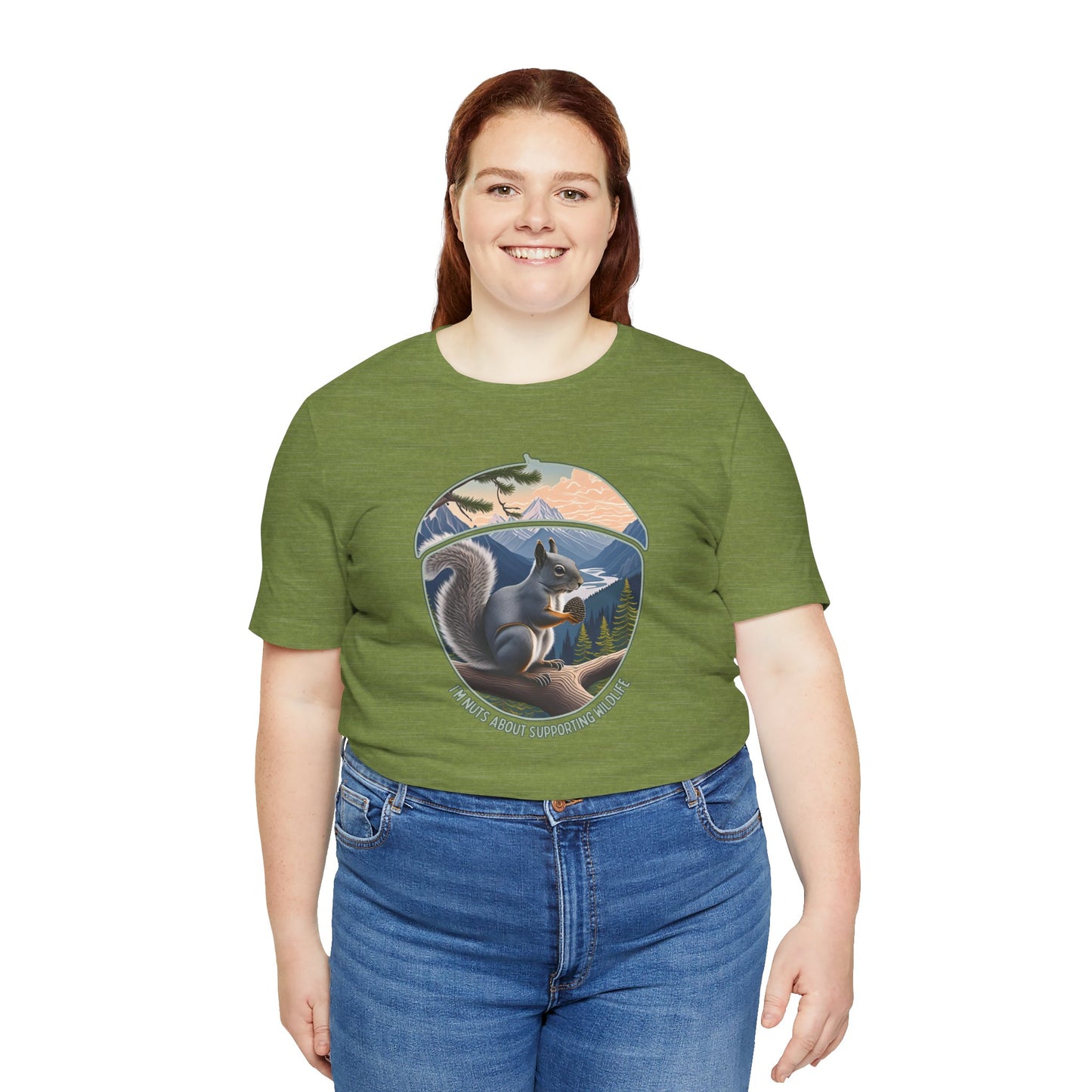 I'm nuts about supporting wildlife tee