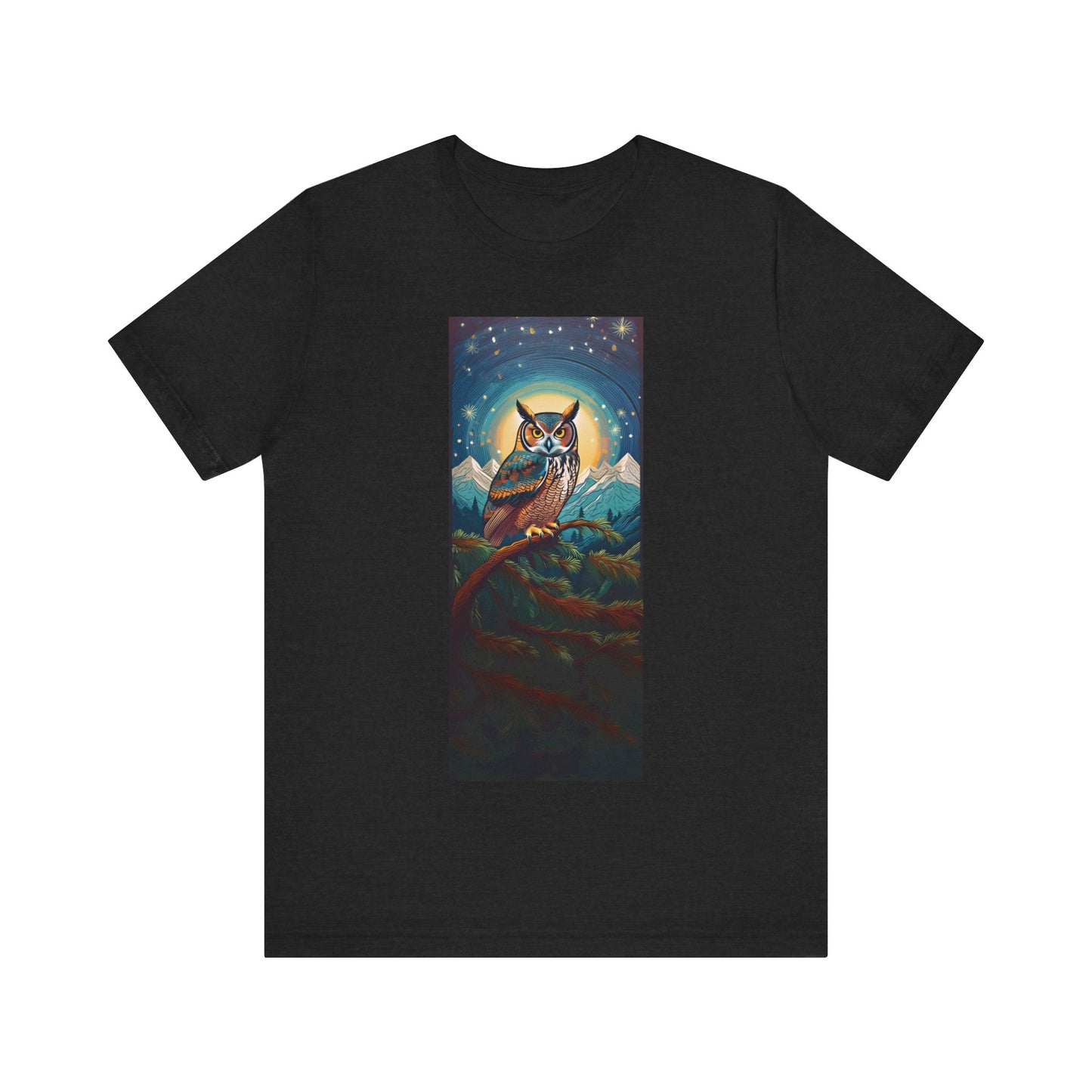 Great Horned Owl -Black only Tee