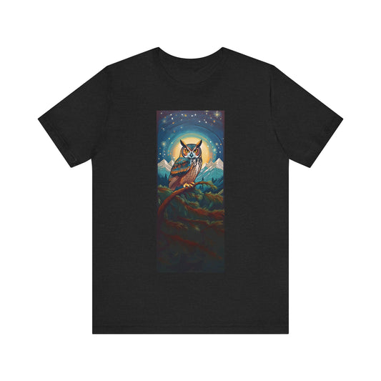 Great Horned Owl -Black only Tee