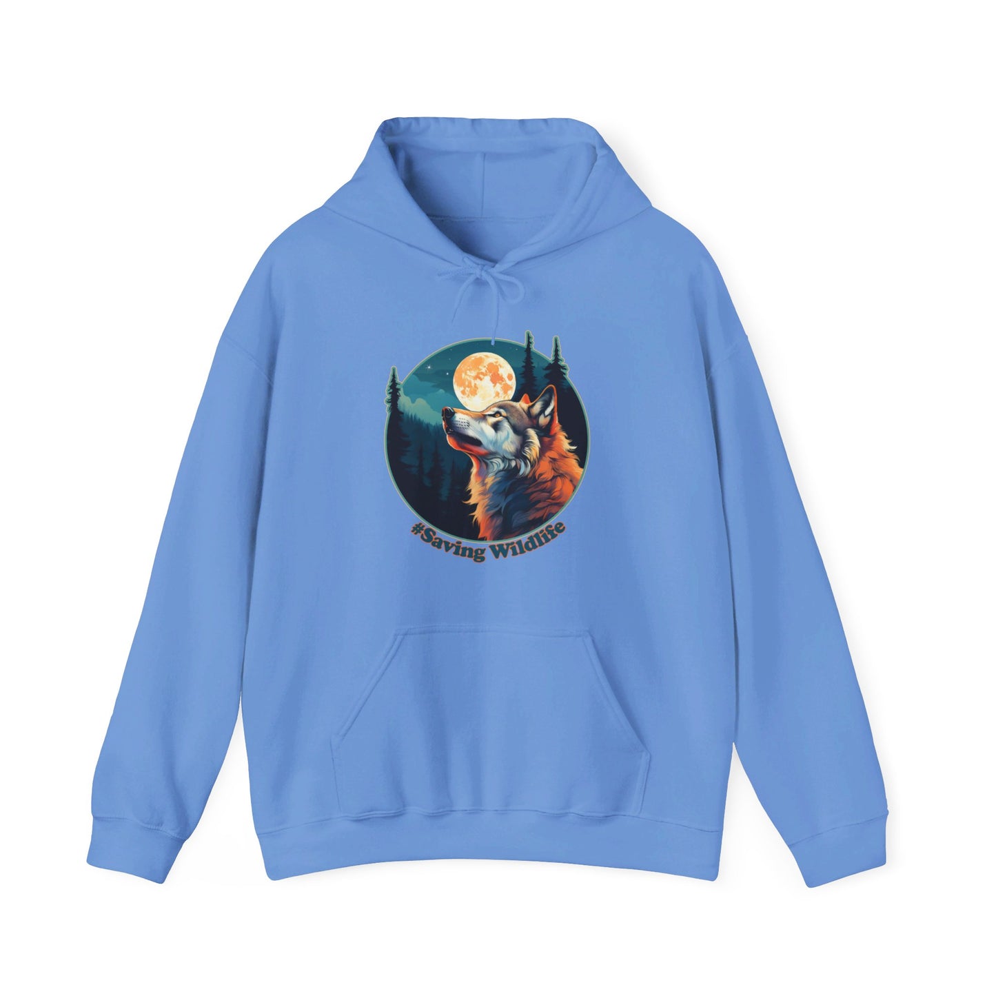 Wolf & Moon Unisex Heavy Blend™ Hooded Sweatshirt