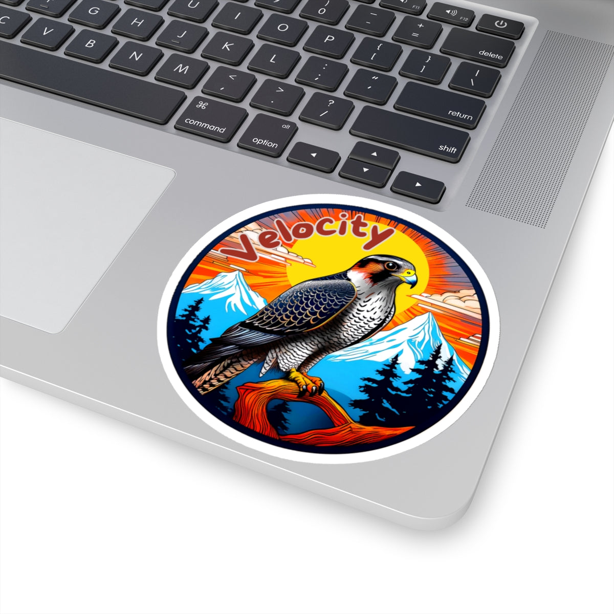 Velocity the falcon Sticker