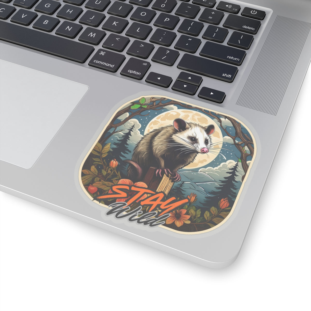 Stay Wild Possum Sticker