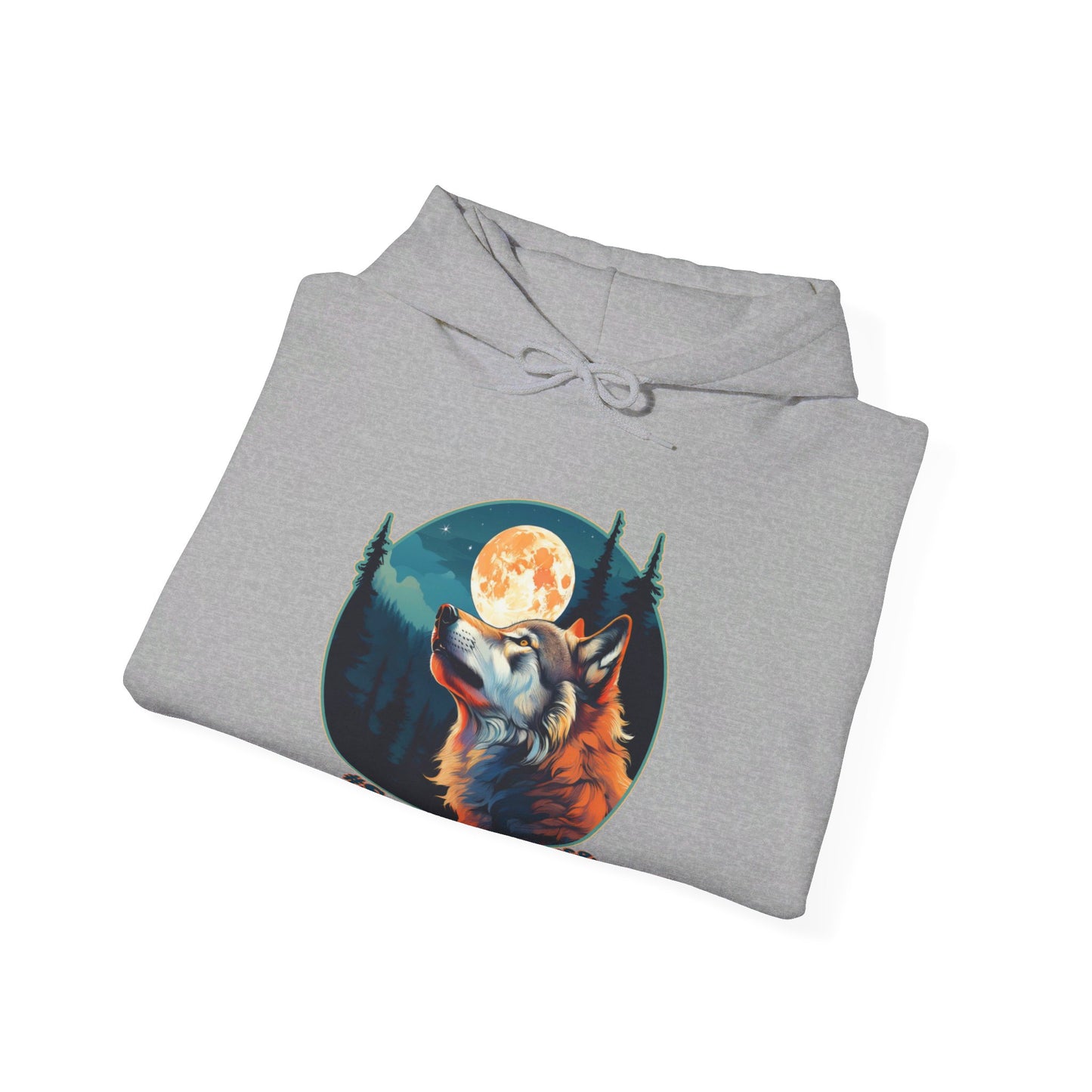 Wolf & Moon Unisex Heavy Blend™ Hooded Sweatshirt