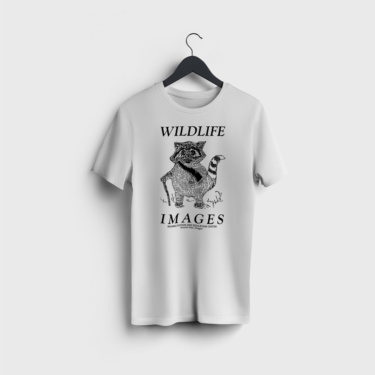 Saving Wildlife - Raccoon Print