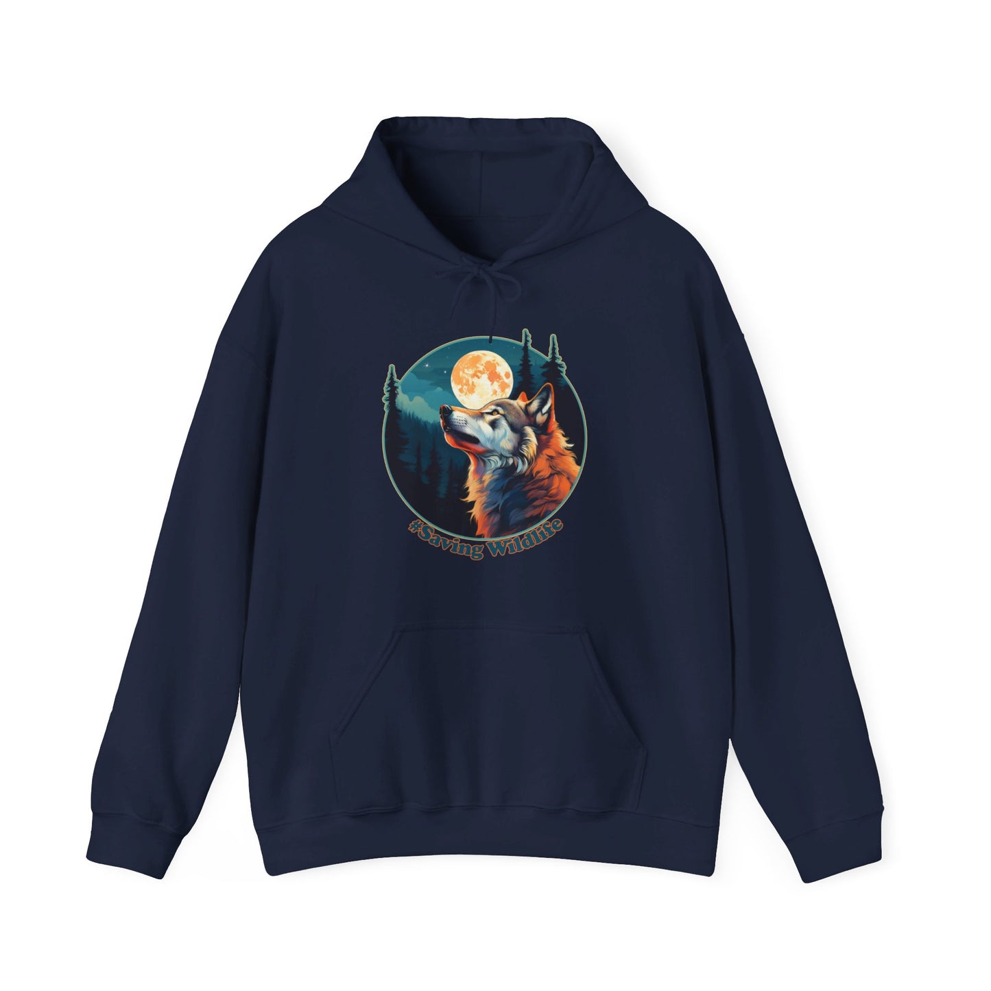 Wolf & Moon Unisex Heavy Blend™ Hooded Sweatshirt