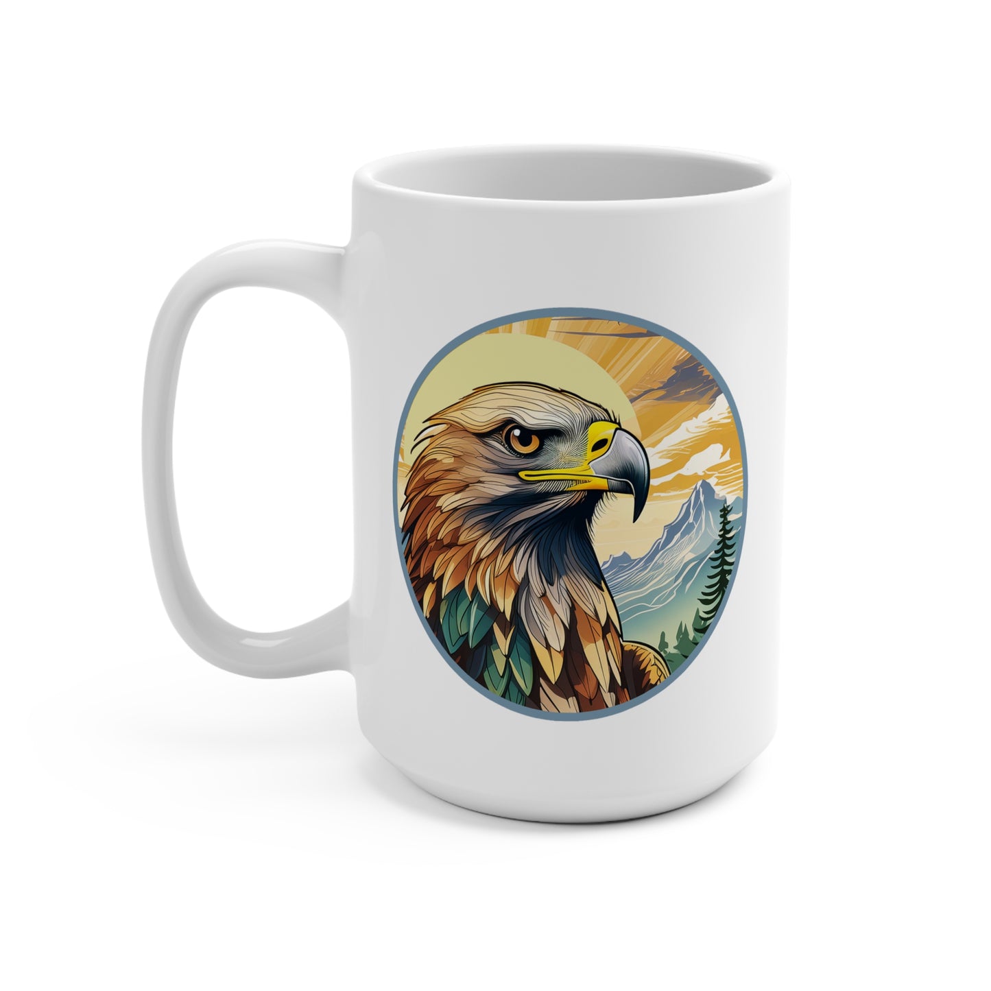 Golden Eagle Mug 15oz