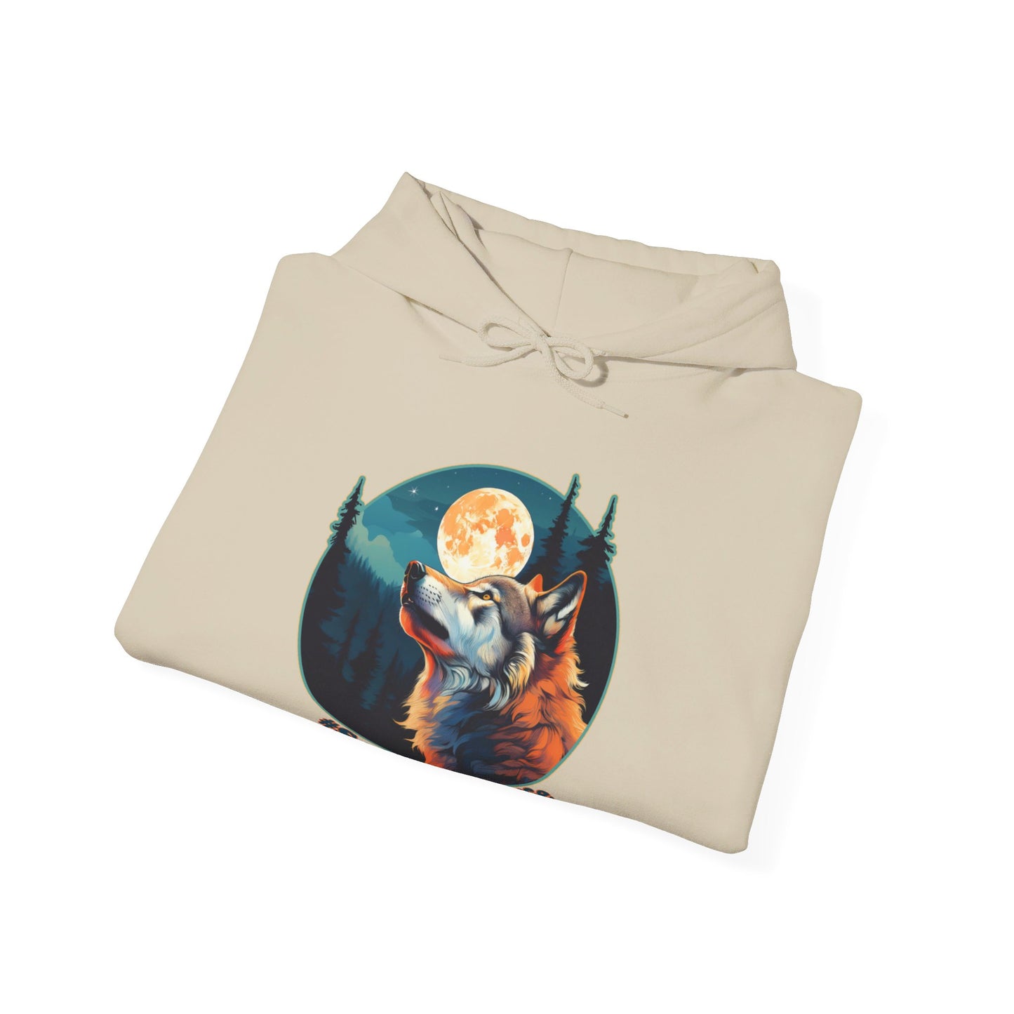 Wolf & Moon Unisex Heavy Blend™ Hooded Sweatshirt