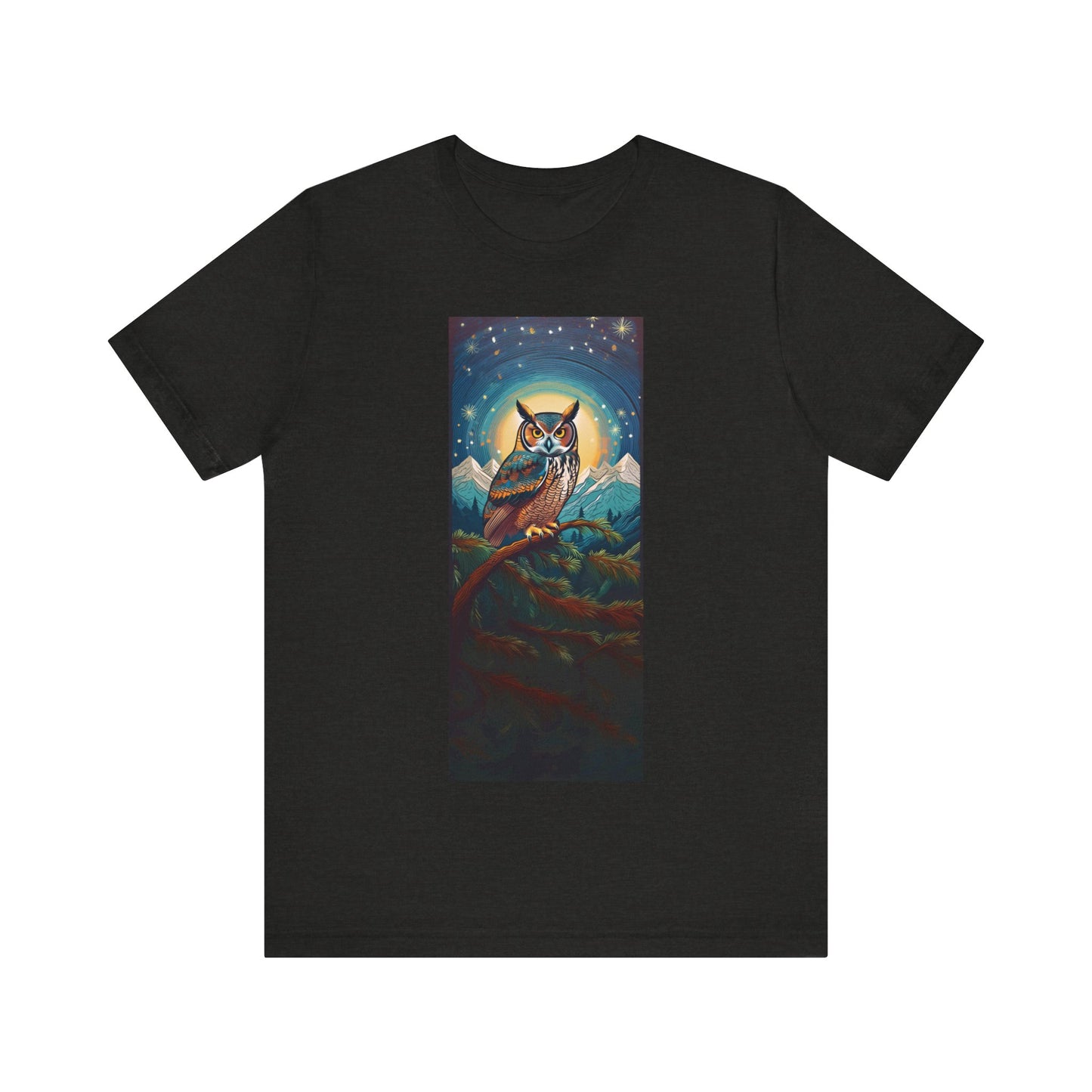 Great Horned Owl -Black only Tee