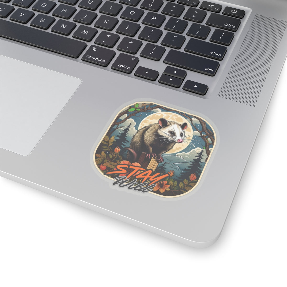 Stay Wild Possum Sticker