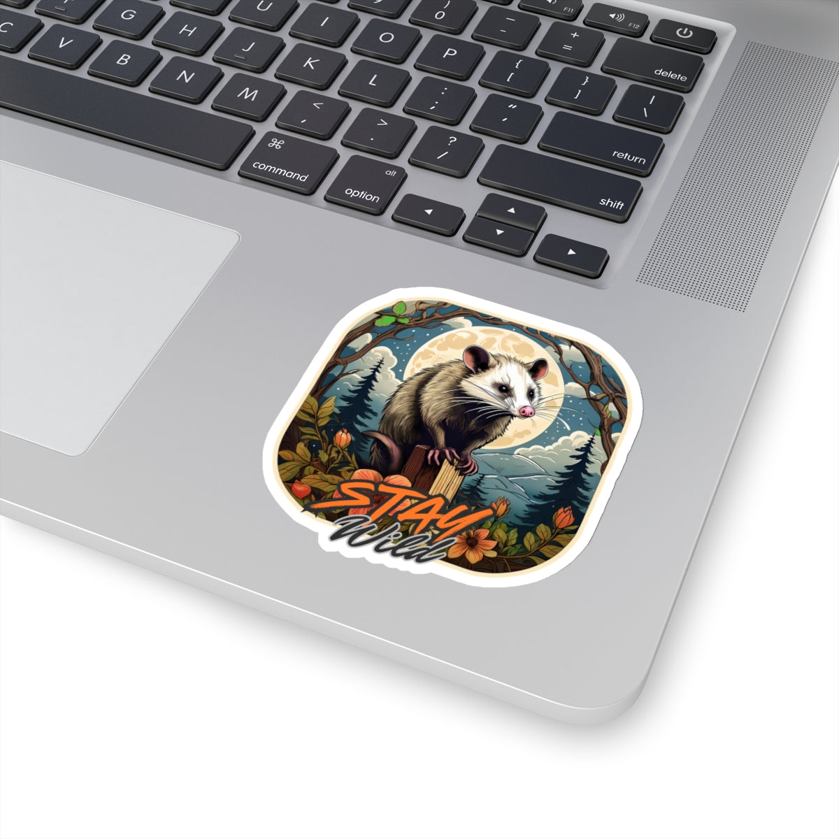 Stay Wild Possum Sticker